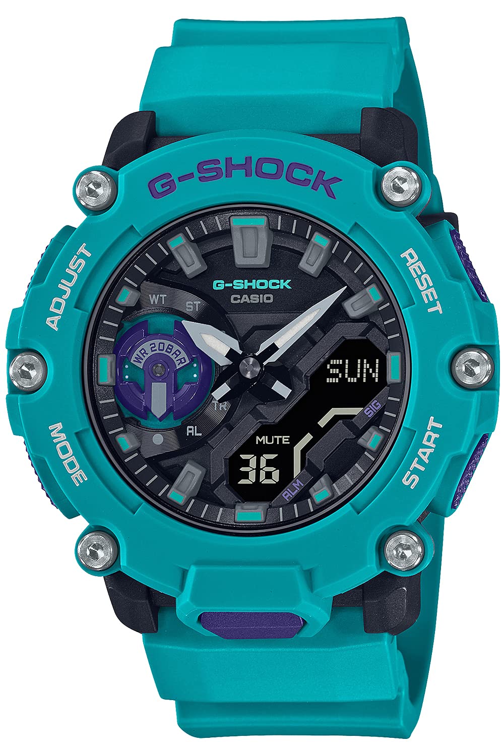G-Shock GA-2200-2AJF [20 ATM 防水 Carbon CORE Guard GA-2200] 手錶，日本出貨