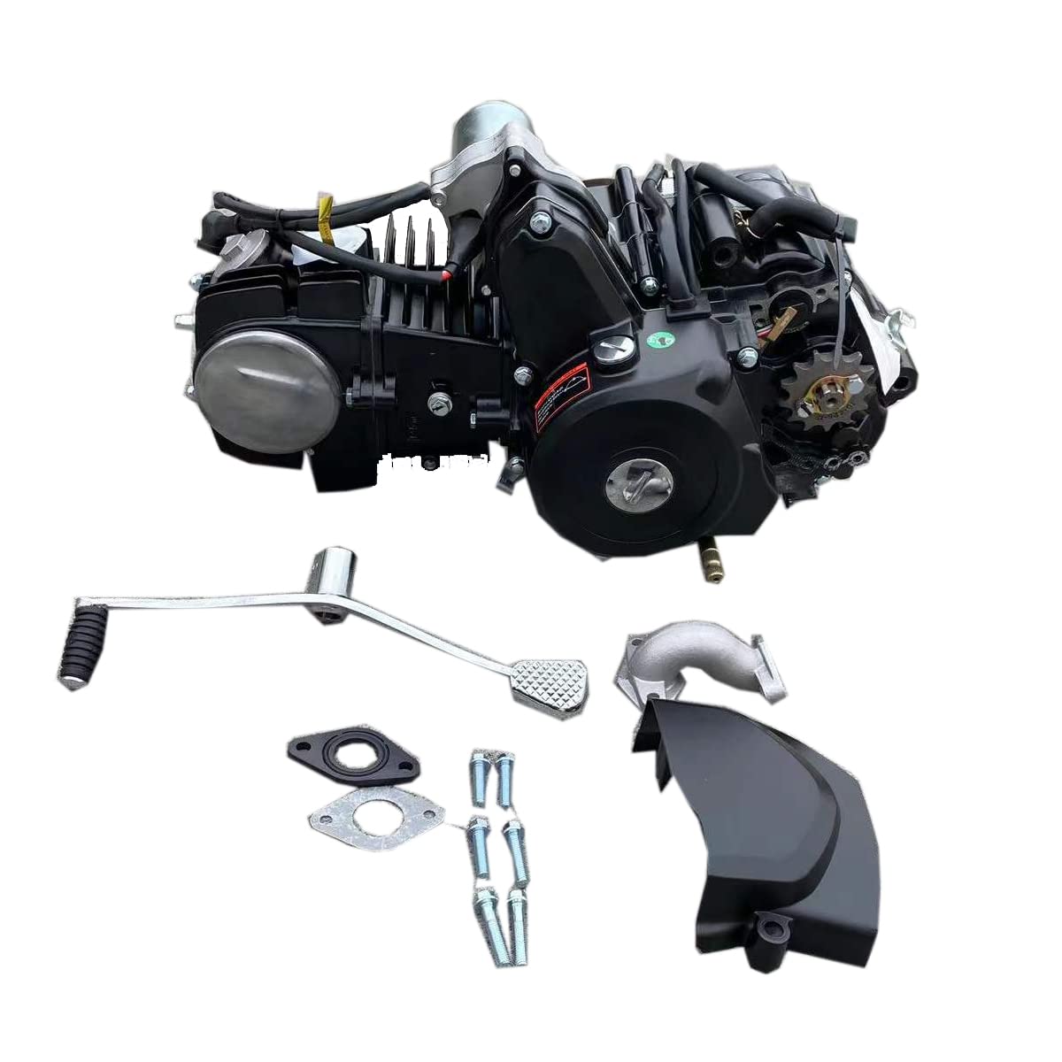 X-PRO 125cc 四衝程 ATV 卡丁車發動機，帶自動變速箱和倒擋，電啟動