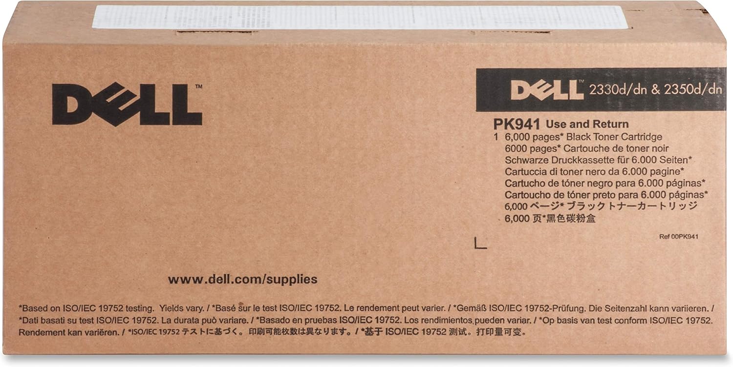 戴爾 PK941 黑色碳粉匣（零售包裝）DLLPK941
