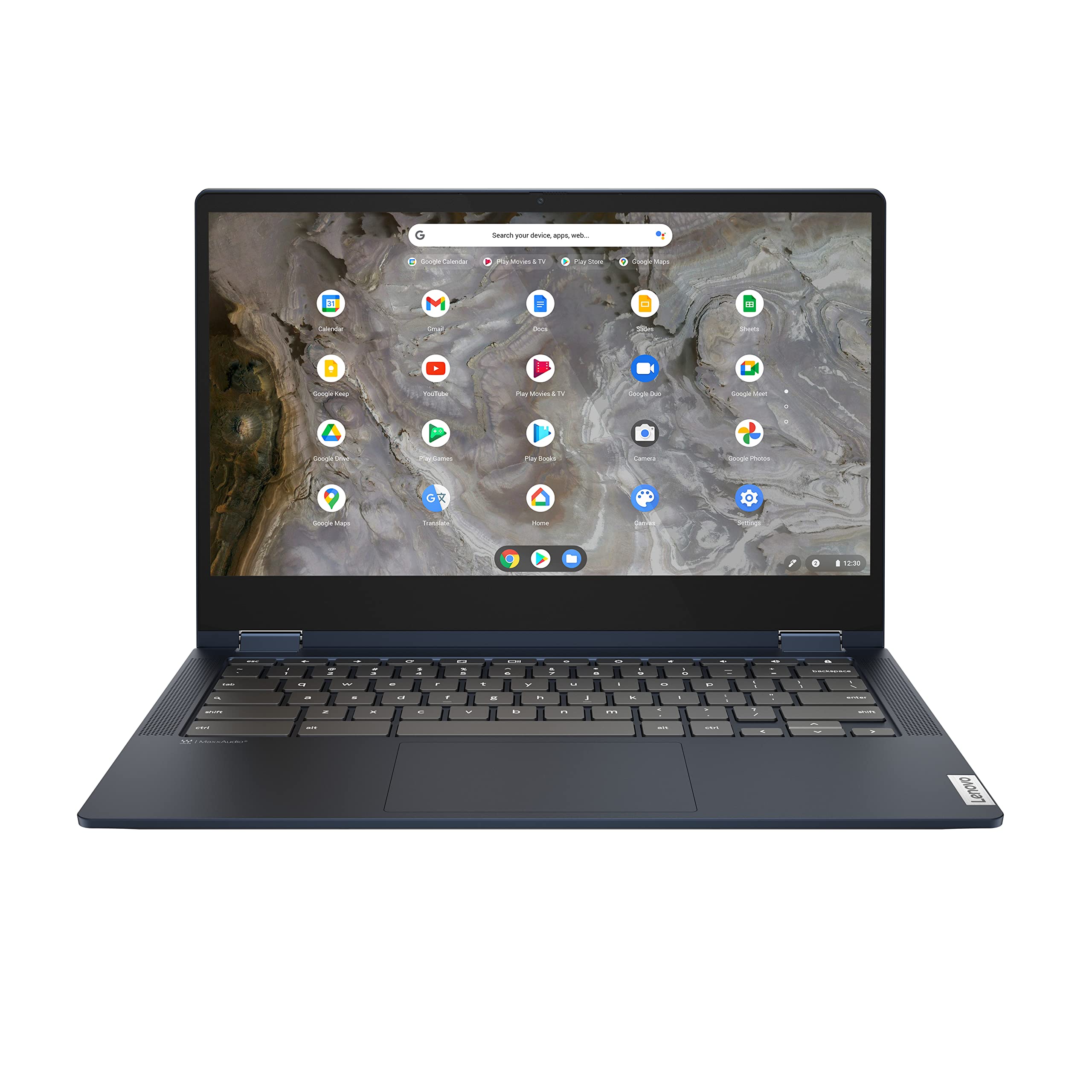 聯想 - 2022 - IdeaPad Flex 5i - 二合一 Chromebook 筆記型電腦 - 英特爾酷睿 i3-1115G4 處理器 - 13.3 吋 FHD 觸控顯示器 - 8GB 記憶體 - 128GB 儲存空間 - Chrome 作業系統