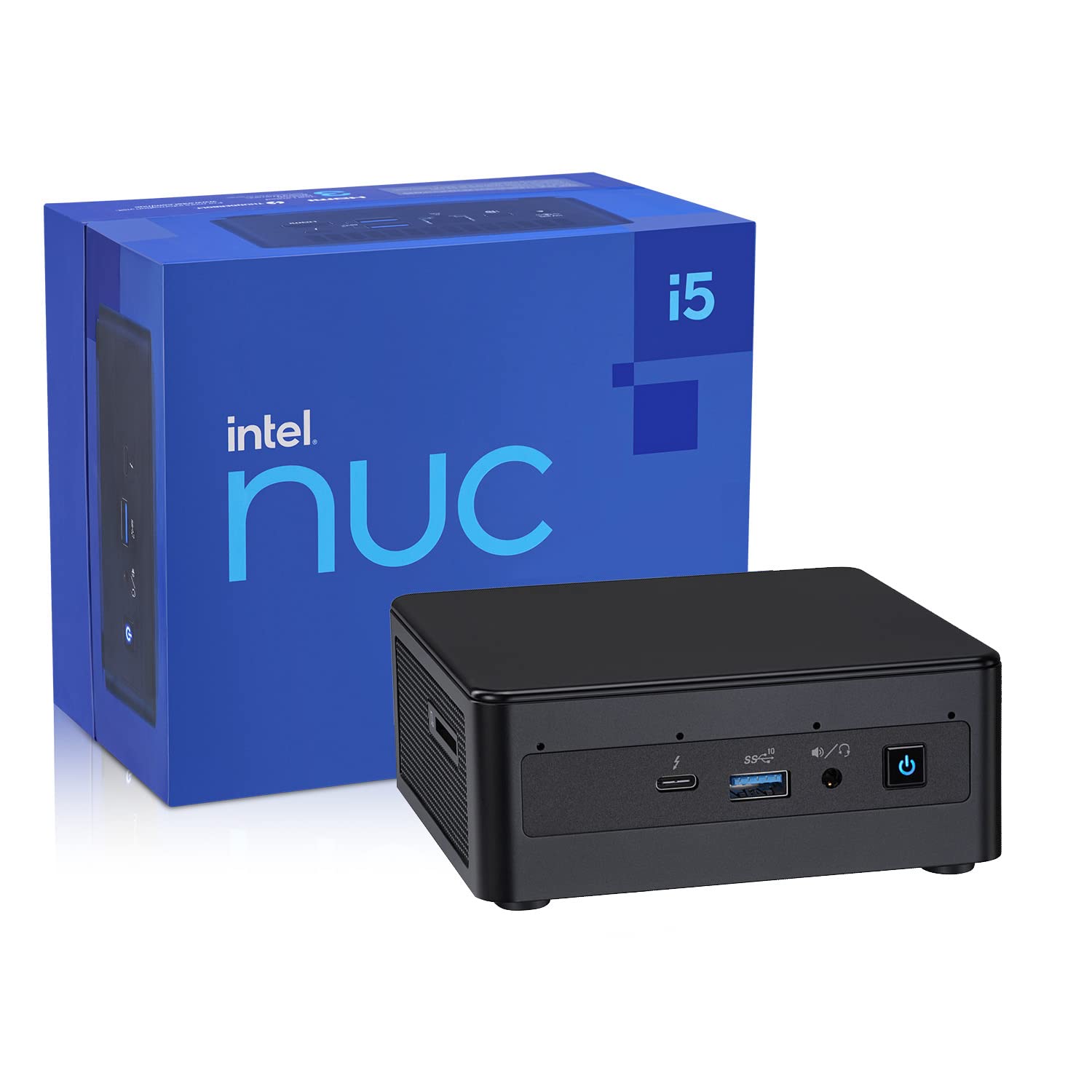 英特爾 NUC 11 Pro NUC11PAHi5 桌上型電腦主流套件，準系統，Intel® 酷睿™ i5-1135G7 四核心處理器，2.4 GHz – 4.2 GHz 睿頻，8MB 緩存，28W 英特爾® Iris™ X 顯示卡，需要其他組件。