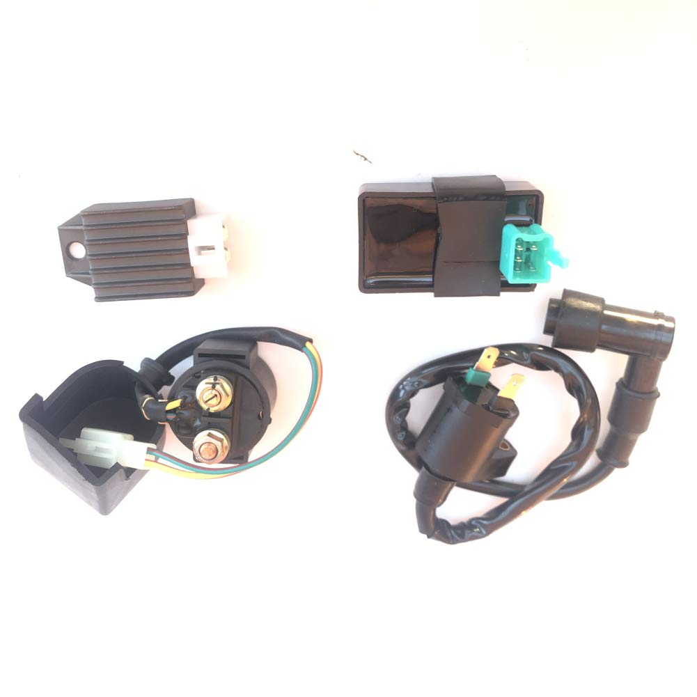 CLEO 點火線圈電磁繼電器電壓調節器 CDI，適用於 50cc 90cc 110cc 125cc Taotao 踏板車、沙灘車、越野摩托車和卡丁車