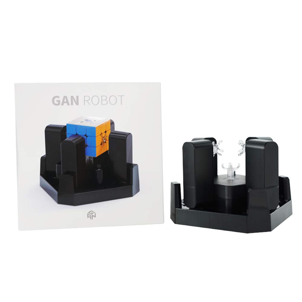 GAN機器人，魔術方塊解算機，自動拼圖打亂器和解算器，相容於GAN 356i2 i3 iplay iCarry速轉魔術方塊（魔術方塊需另購），並需搭配最新版本APP使用。