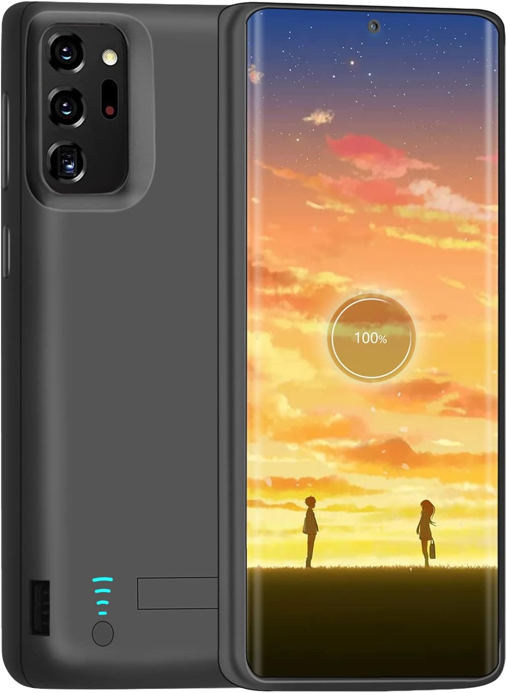 【升級版】適用於三星 Galaxy Note 20 Ultra 5G 的 Loytal 電池保護殼，6000mAh 可充電擴充電池充電保護殼，E40 0