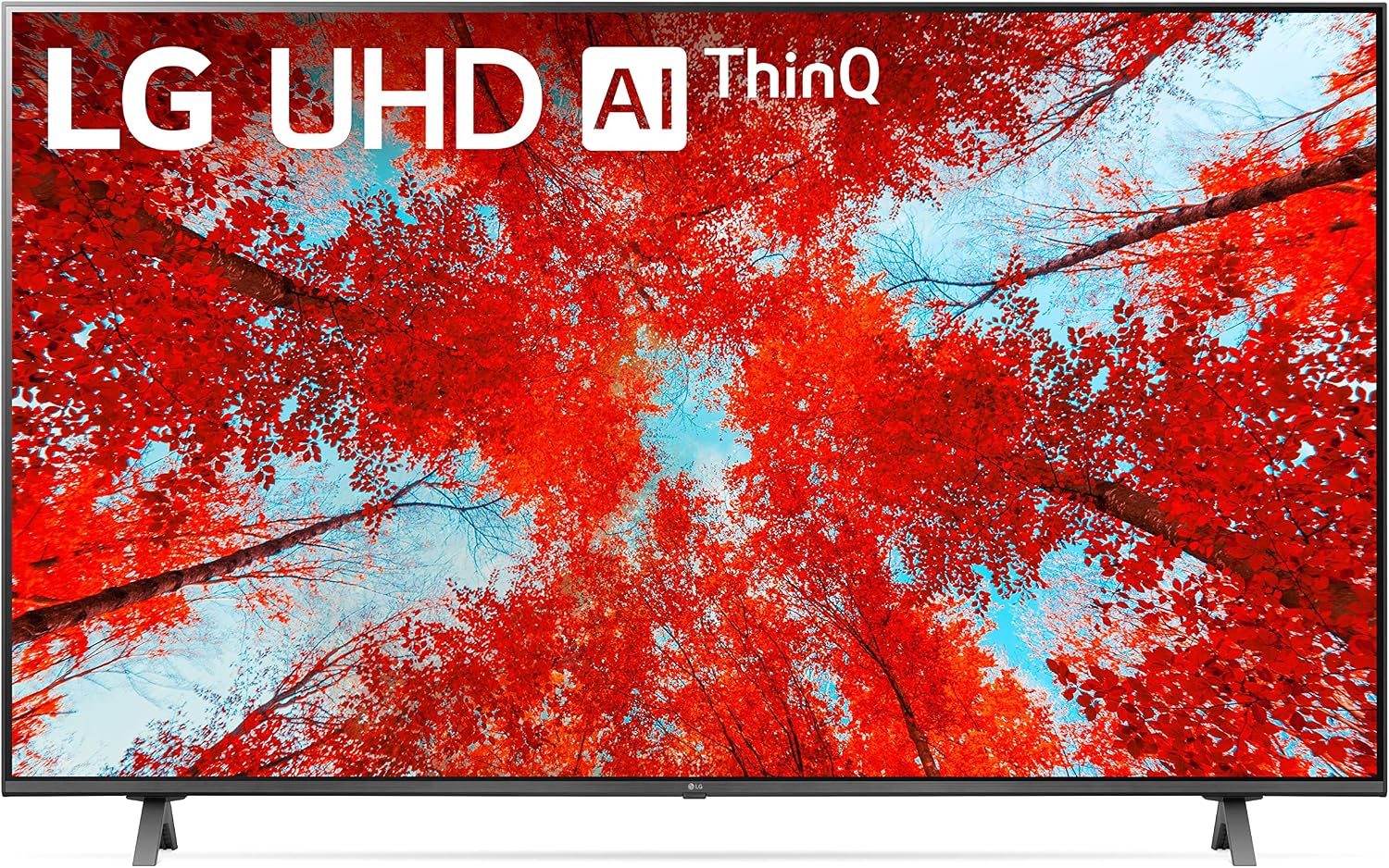 LG 50吋UQ9000系列Alexa內建4K智慧電視（3840 x 2160），60Hz刷新率，AI驅動，雲端遊戲（50UQ9000PUD，2022）