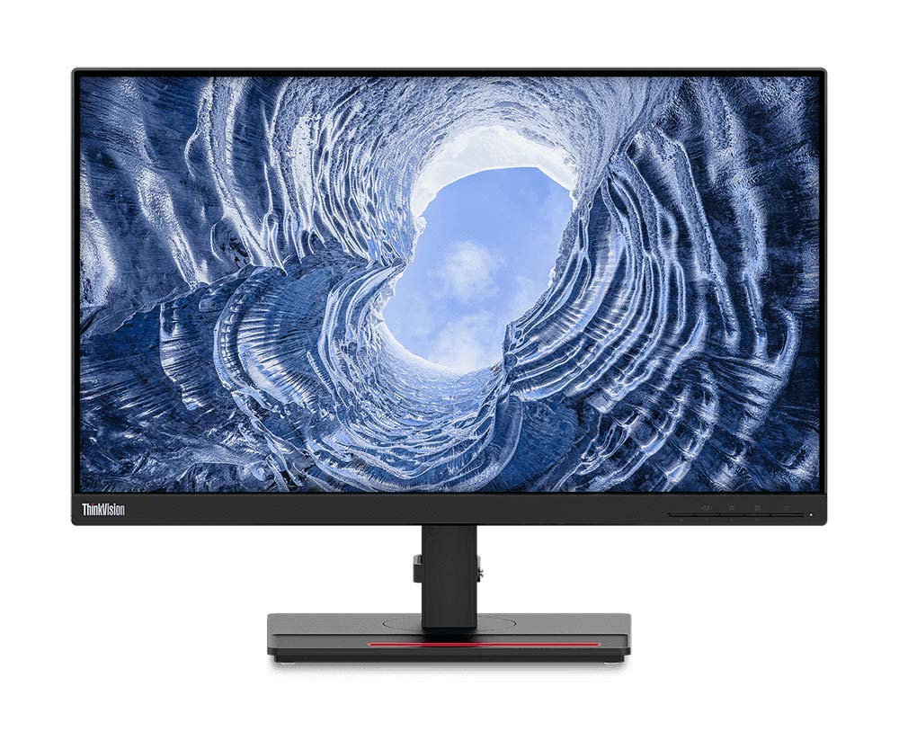 聯想 ThinkVision T24i-20 24 吋全高清 WLED 液晶顯示器 - 烏鴉黑，採用 IPS 平面轉換技術 - 1920 x 1080 解析度 - HDMI - VGA - DisplayPort - USB 集線器