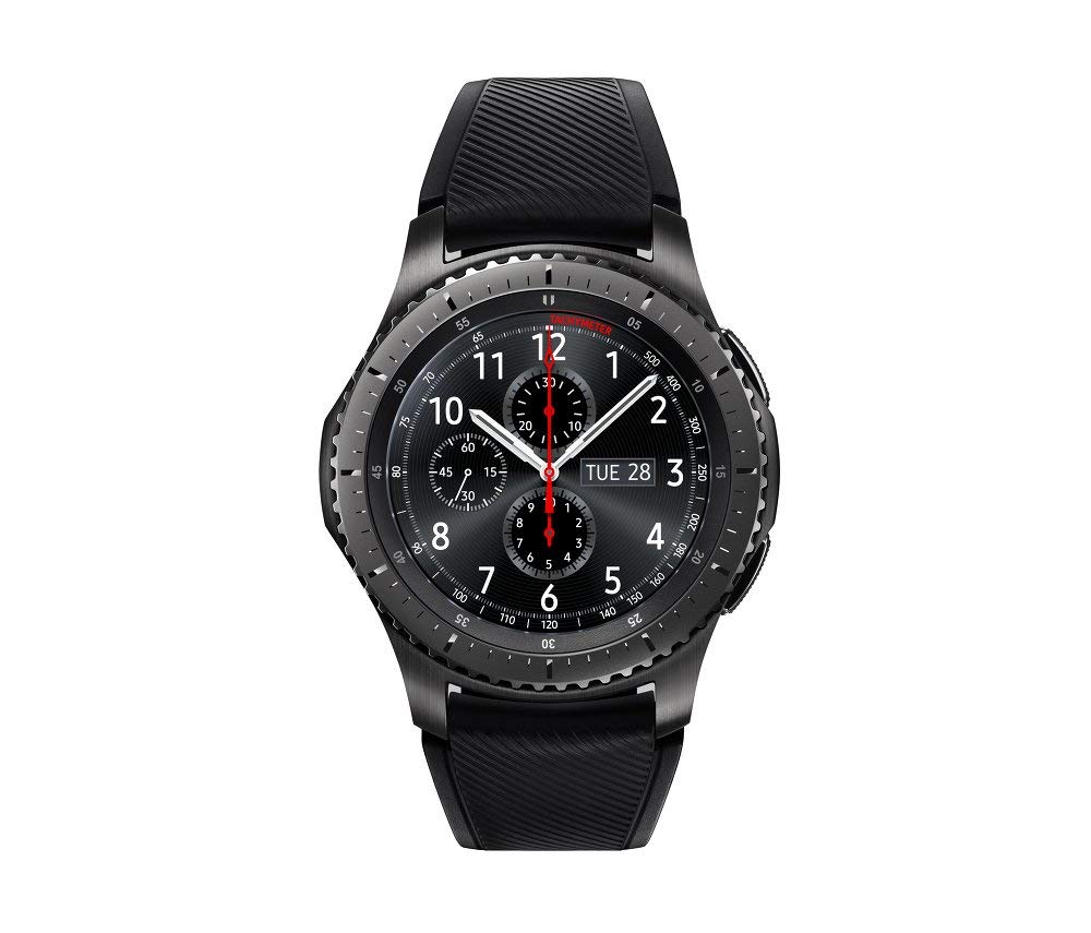 三星 Gear S3 Frontier 智慧手錶 46 毫米（僅藍牙）- 深灰色（翻新機）
