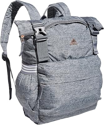 YOLA 3 女士運動背包，Jersey Onix 灰色/玫瑰金/灰色配色，均碼