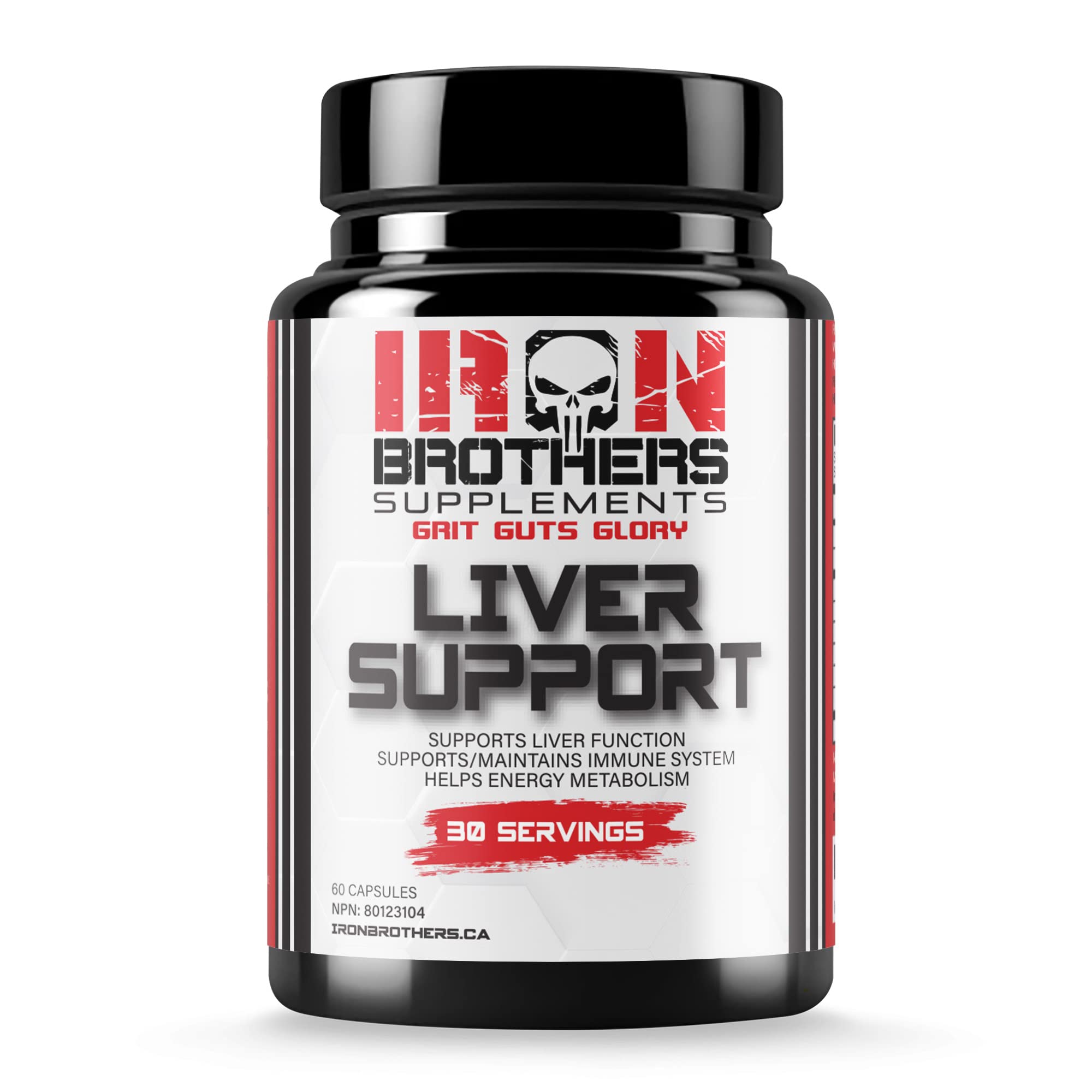 Iron Brothers Supplements 護肝排毒補充劑，含蒲公英根、水飛薊和鋅，有益於男女肝臟健康。
