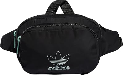 運動腰包/旅行及節慶包，黑色/透明薄荷綠，均碼