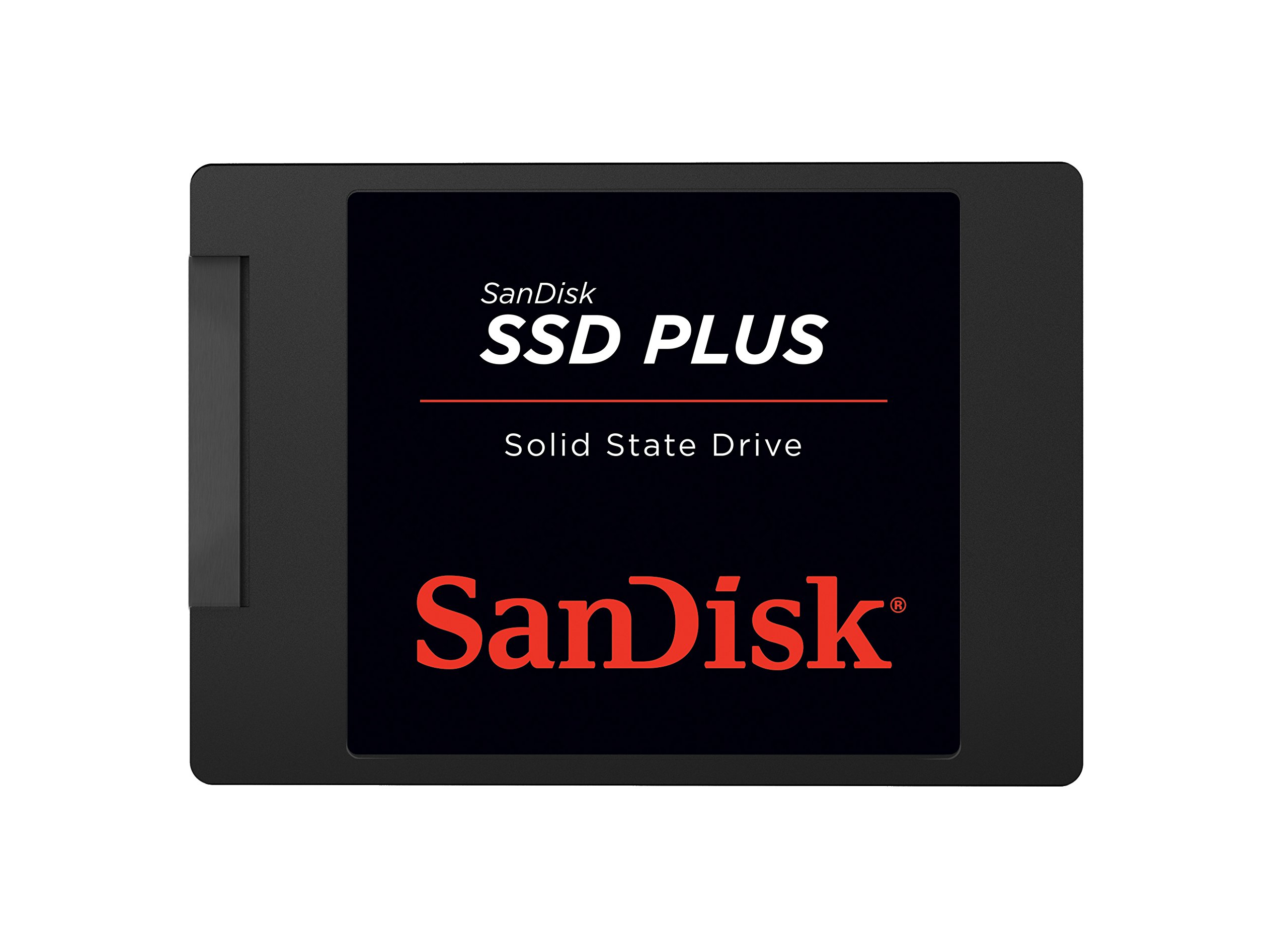 SanDisk SSD PLUS 1TB 內建固態硬碟 - SATA III 6 Gb/s，2.5 吋/7 毫米，最高速度 535 MB/s - SDSSDA-1T00-G27