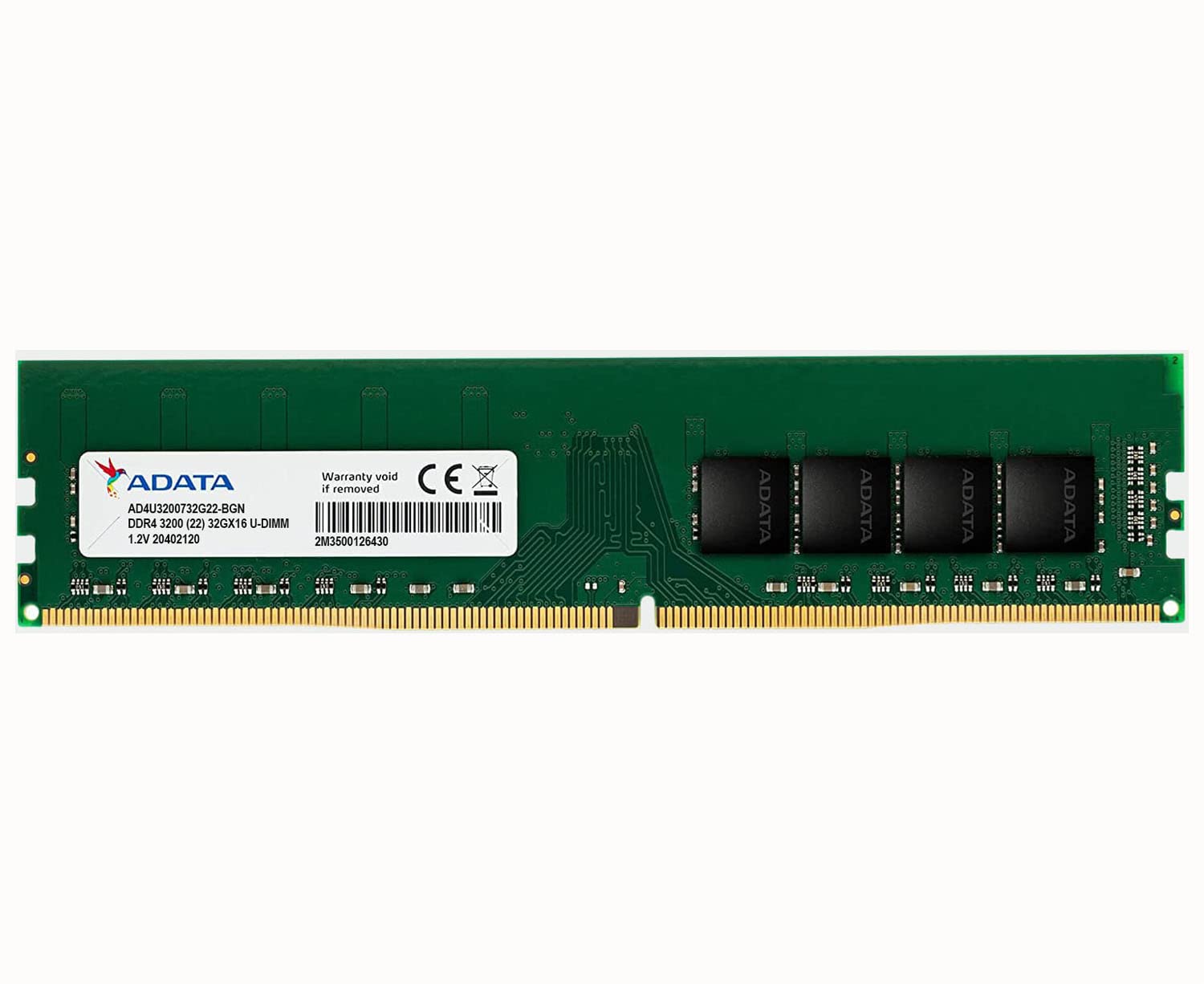 ADATA Premier DDR4 3200 U-DIMM 記憶體 - 32GB 桌上型電腦記憶體（原廠盒已拆封）