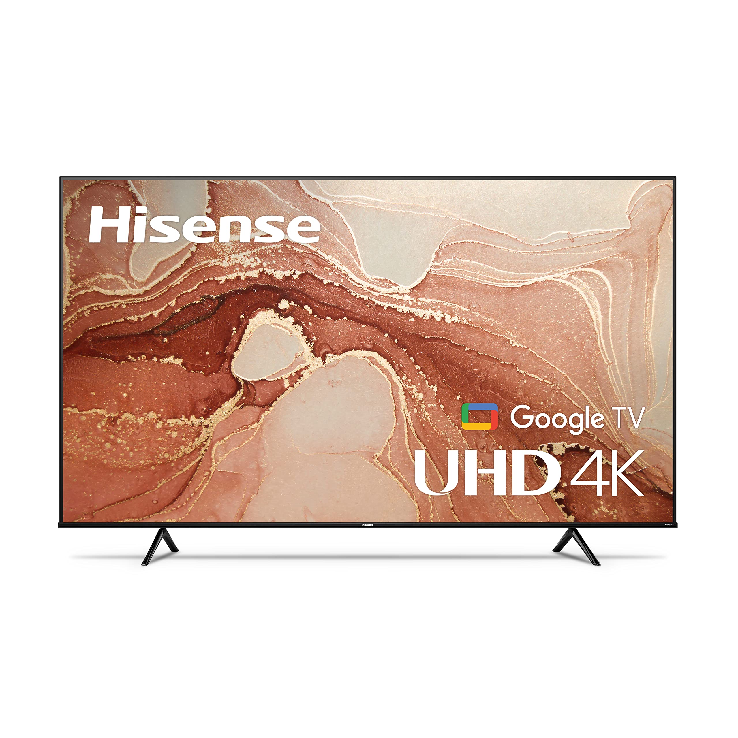 海信 4K 超高清 A7H 系列 85 吋智慧 Google 電視，附語音遙控器（85A7H，2022 年），黑色
