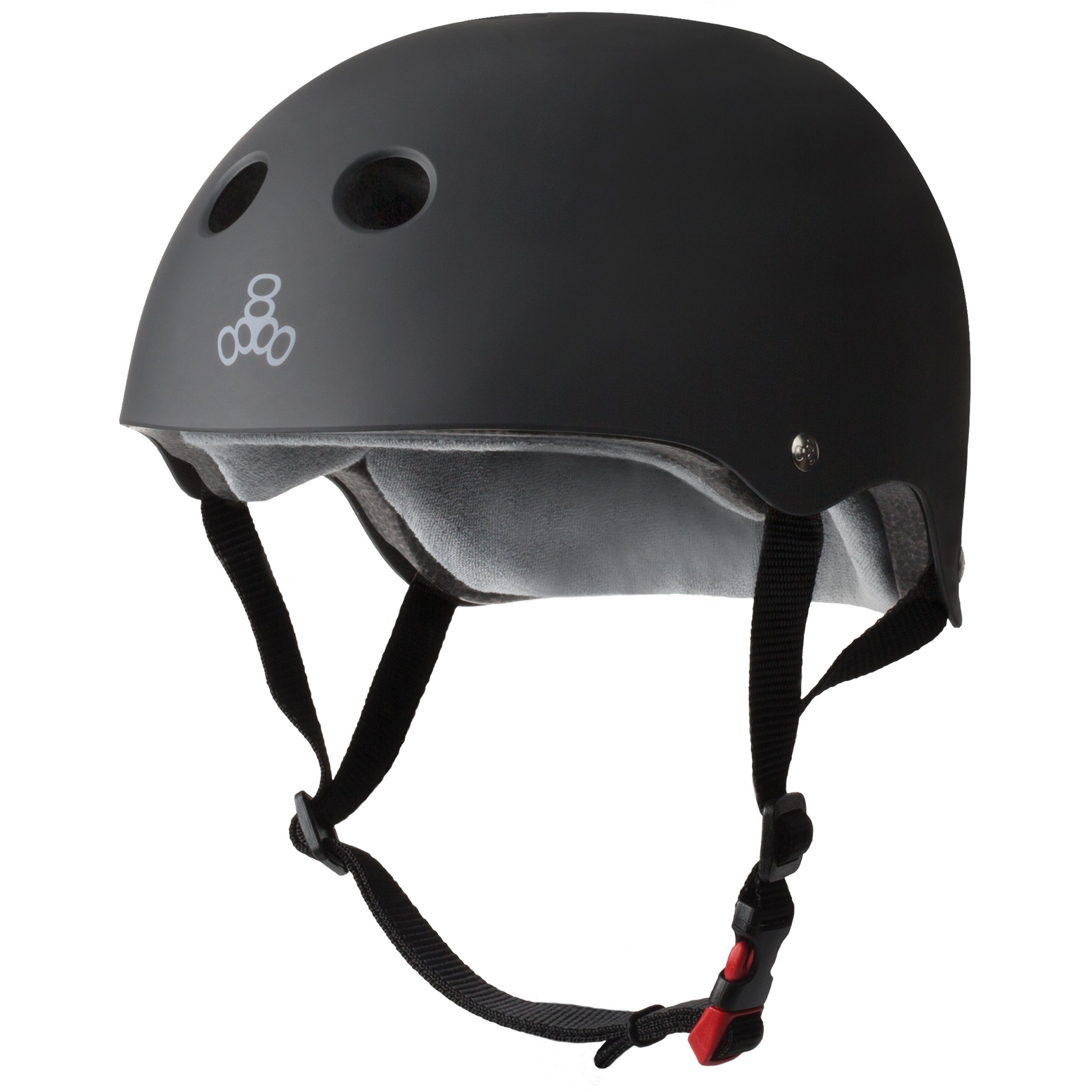Triple Eight THE 認證 Sweatsaver 頭盔，適用於滑板、BMX 和輪滑