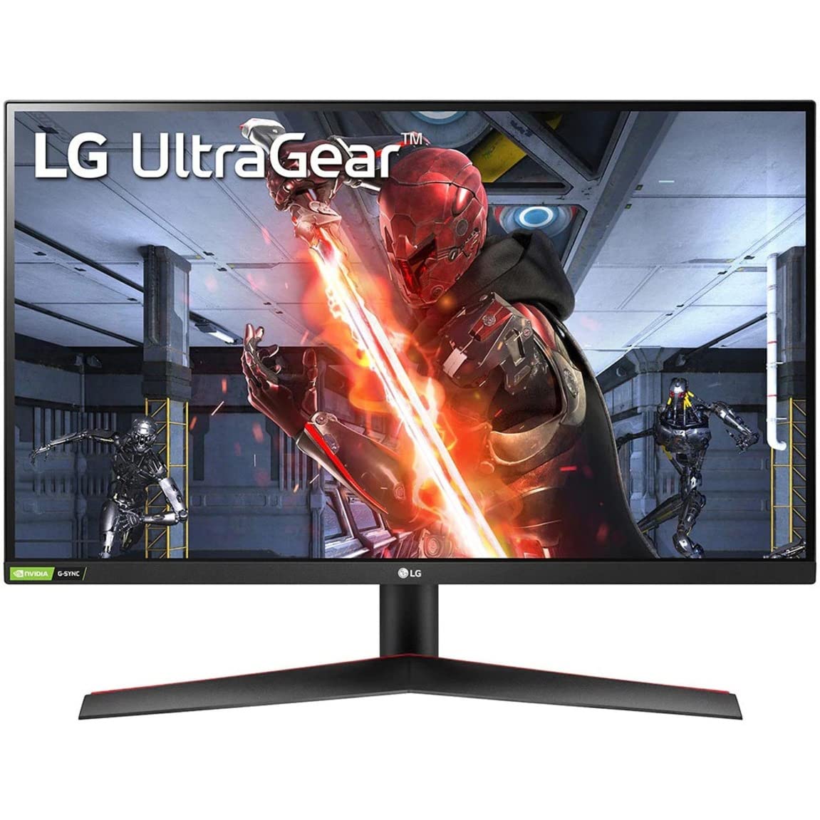 LG UltraGear FHD 27吋遊戲顯示器 27GN800-B，IPS面板，1ms (GtG)反應時間，相容HDR 10、NVIDIA G-SYNC和AMD FreeSync Premium，144Hz更新率，黑色
