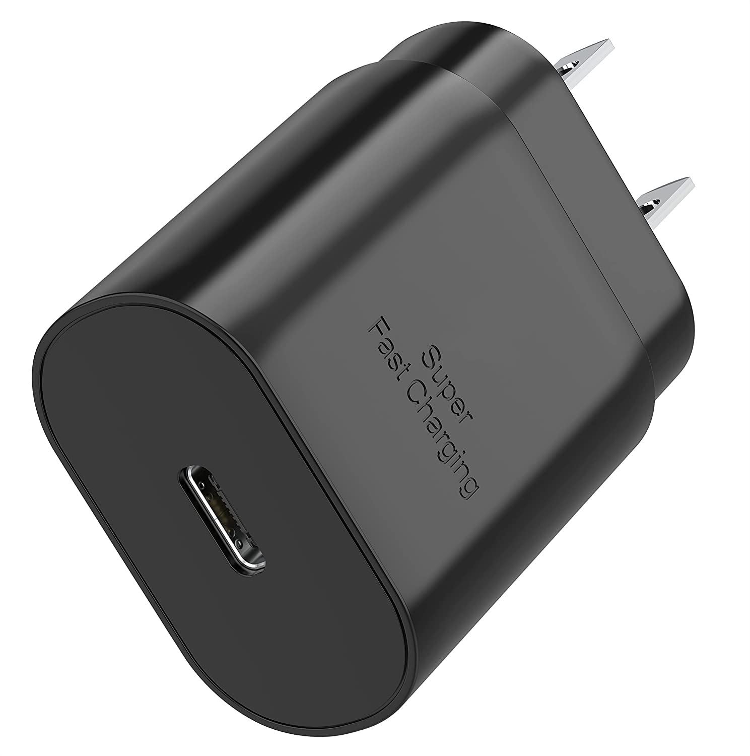 Galaxy S23 S22 充電器 USB C 25W PD 超快充 Type-C 牆插轉接器 快速充電 相容於三星 Galaxy S23/S22/S21/S20/Z Fold 3 5G/Z Fold 4/Note20/iPhone 14/iPad/平板電腦