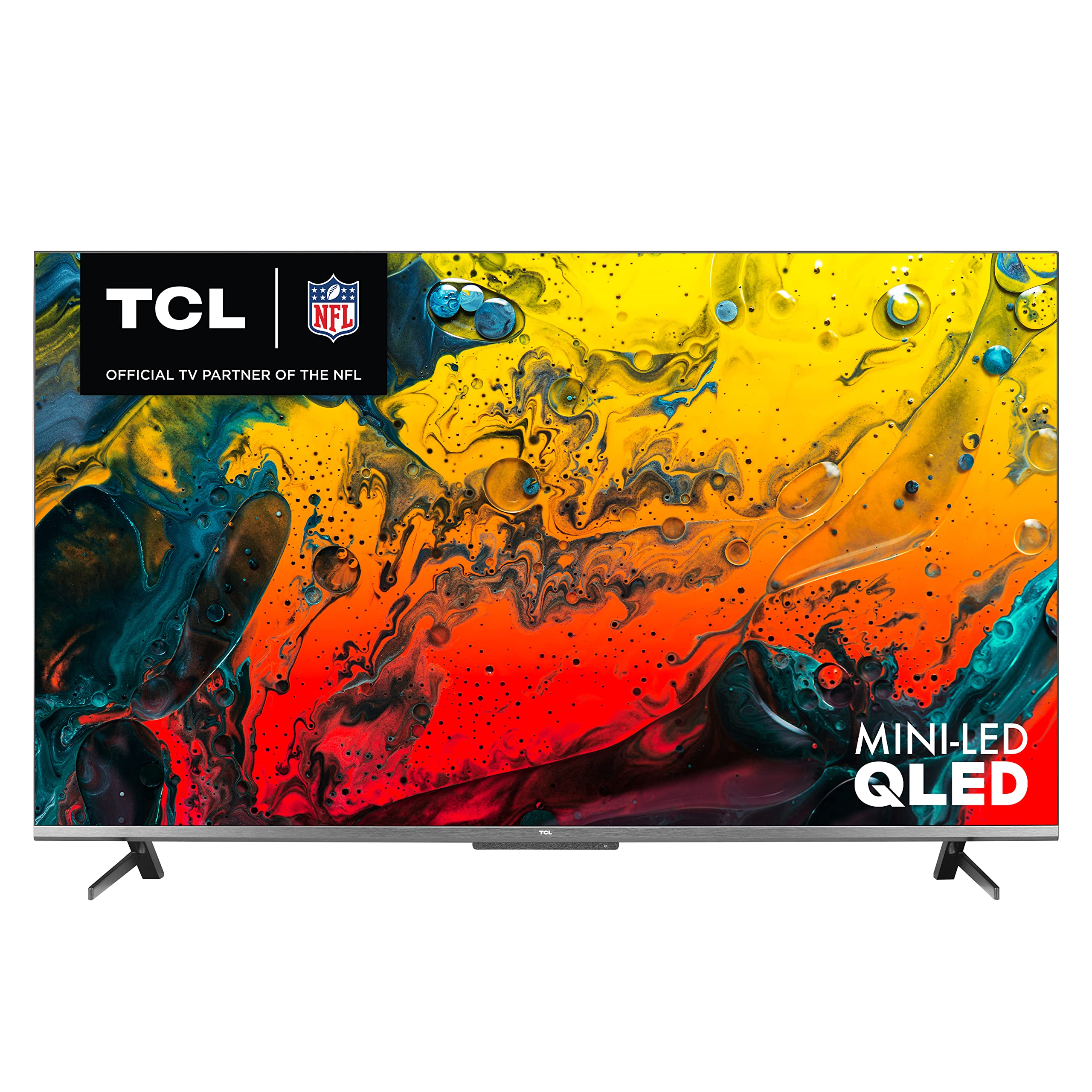 TCL 55吋 6系列 4K Mini-LED 超高清 QLED 杜比視界 HDR 智慧 Google 電視 - 55R646，黑色