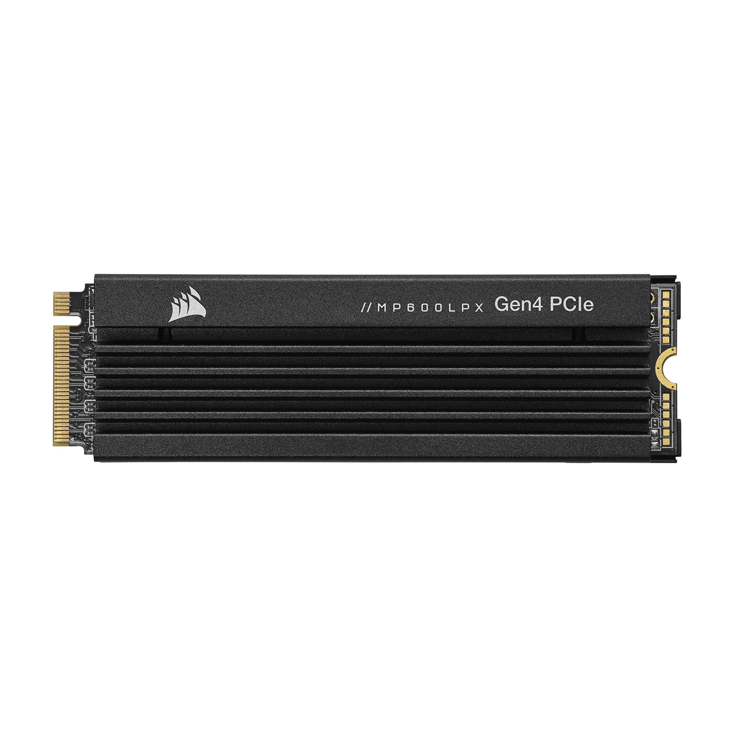 Corsair MP600 PRO LPX 1TB M.2 NVMe PCIe x4 Gen4 SSD - 專為 PS5 優化（順序讀取速度高達 7,100MB/秒，順序寫入速度高達 5,800MB/秒，高速接口，緊湊型設計）黑色