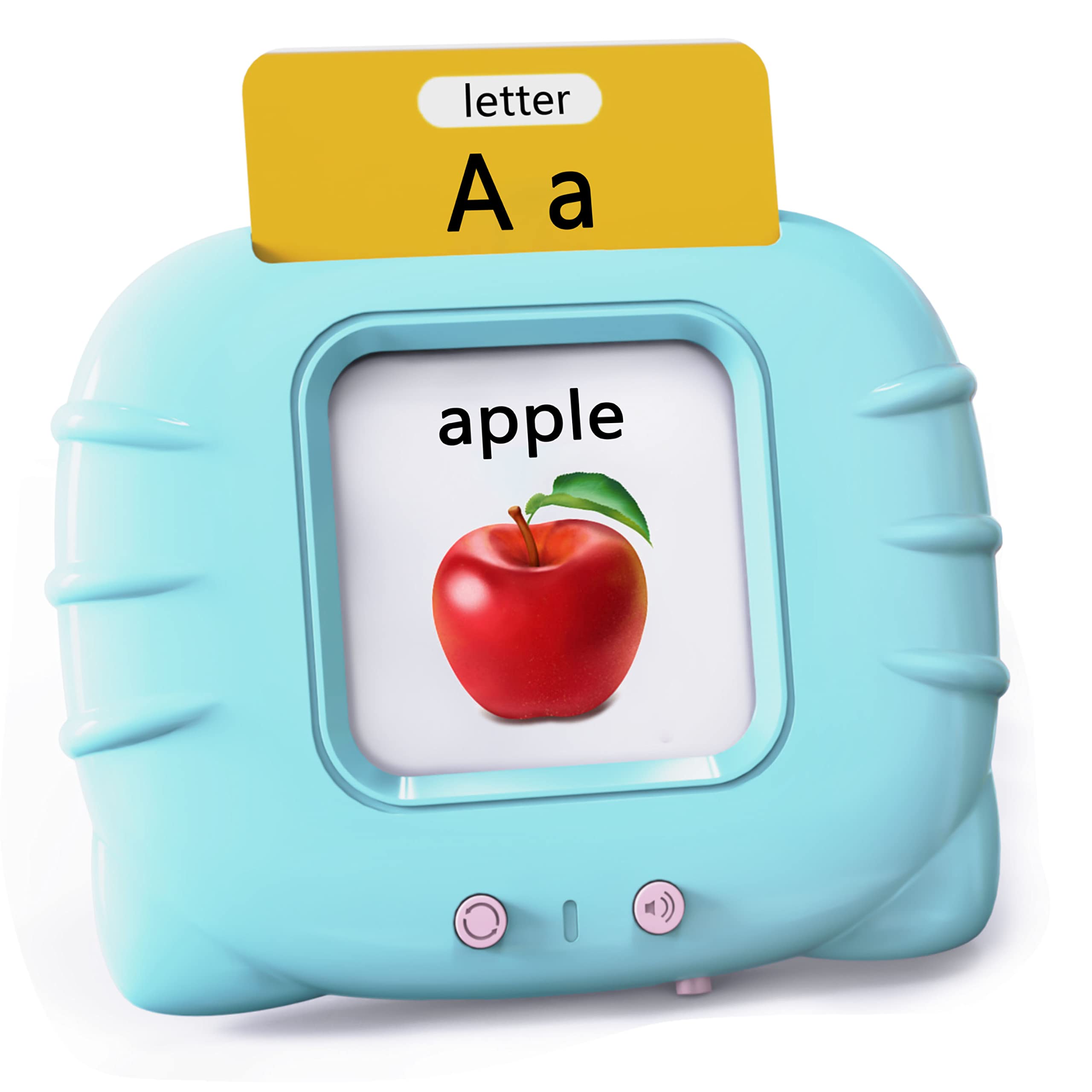 Lapare 有聲學習玩具，適合 1-5 歲幼兒，帶有音樂，520 張常用詞彙閃卡，幼兒園玩具，男孩學習字母、數字、顏色、形狀等等