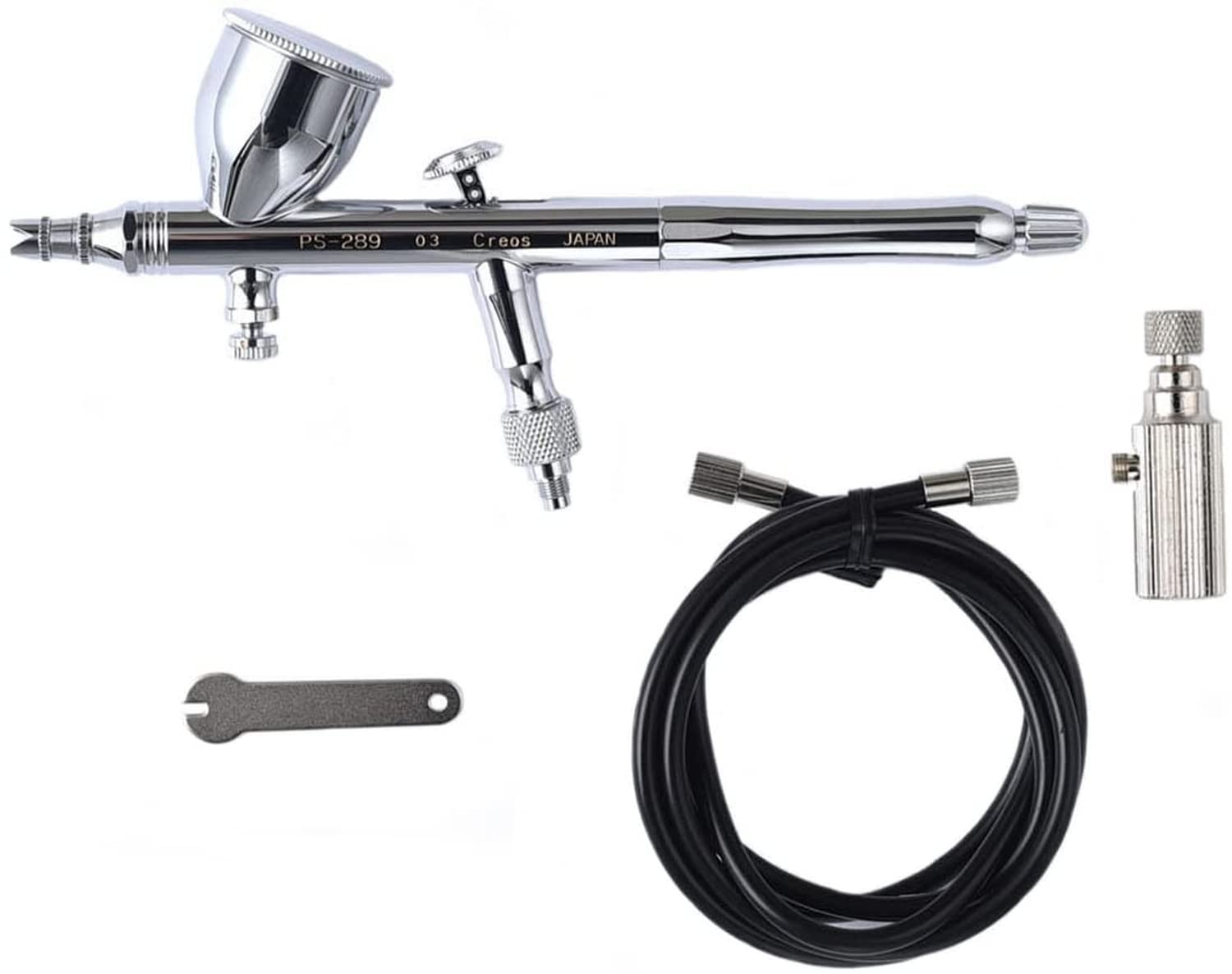 GSI Creos Mr. Procon Boy WA Platinum 噴筆，附充氣系統，0.3mm