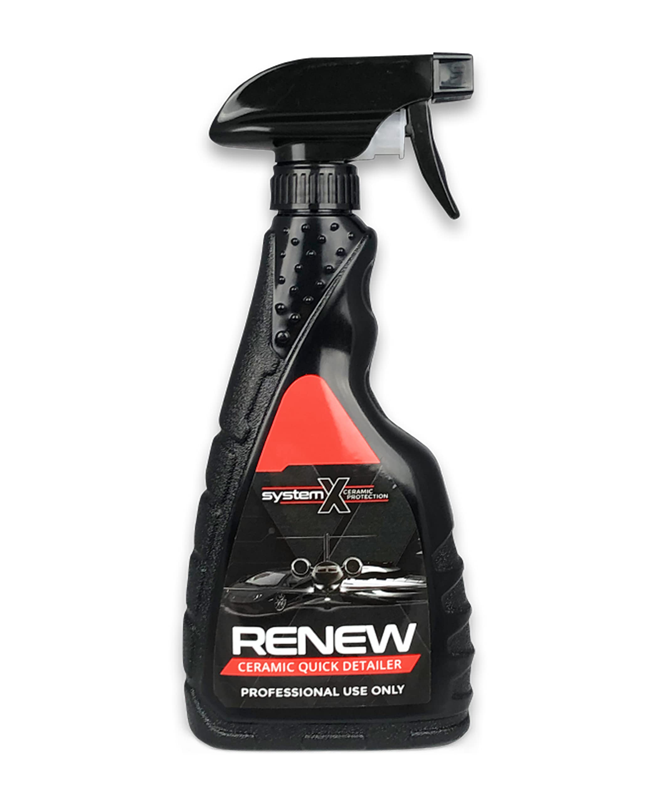 System X Renew 陶瓷噴塗塗層 - 超疏水 DIY 陶瓷奈米塗層 - 超級光滑的表面和觸感 - 優於蠟和聚合物密封劑 - 9 個月以上的真正 SiO2 漆面保護 (16.9 液體盎司)