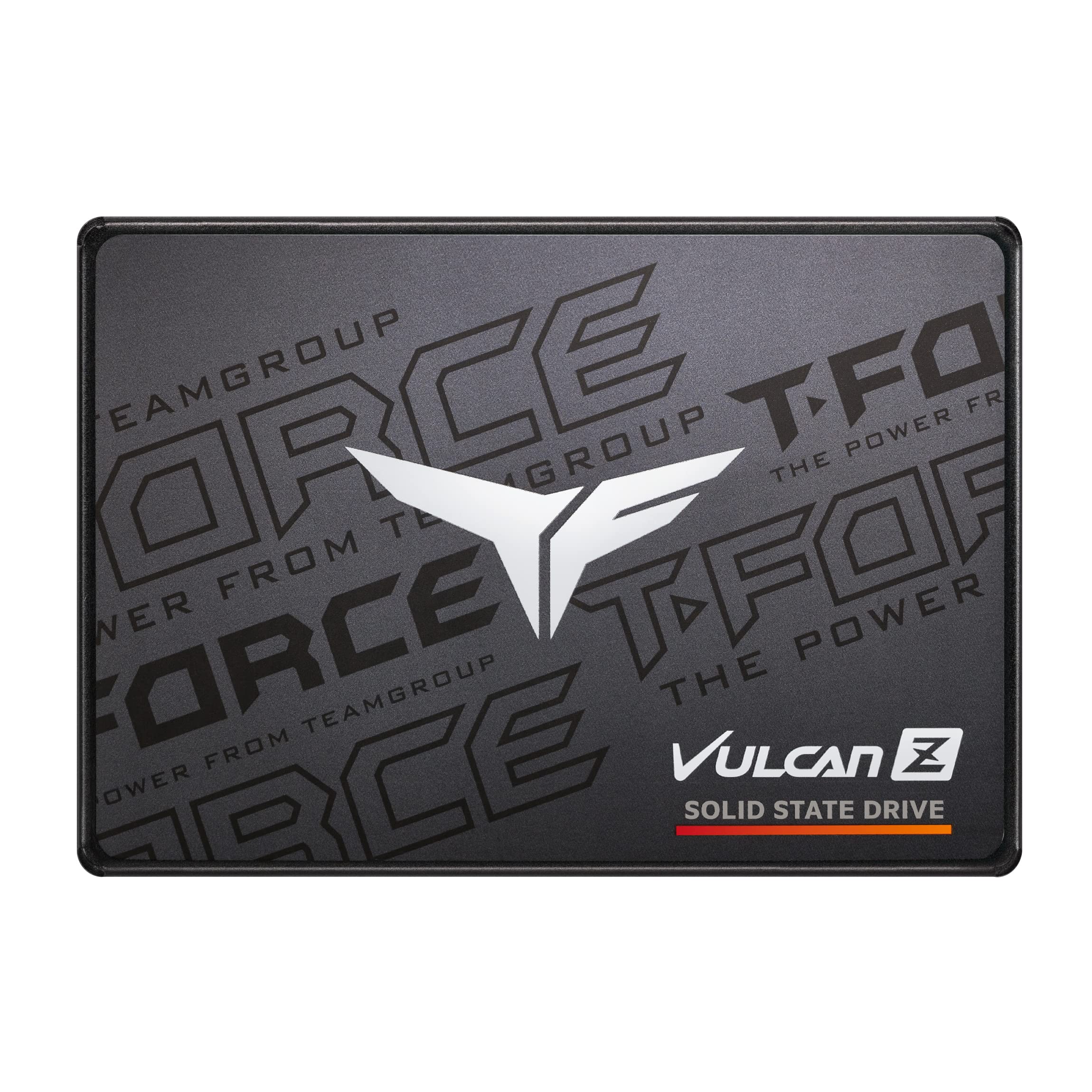 TEAMGROUP T-Force Vulcan Z 1TB SLC 快取 3D NAND TLC 2.5 吋 SATA III 內建固態硬碟 SSD（讀寫速度高達 550/500 MB/s）T253TZ001T0C101