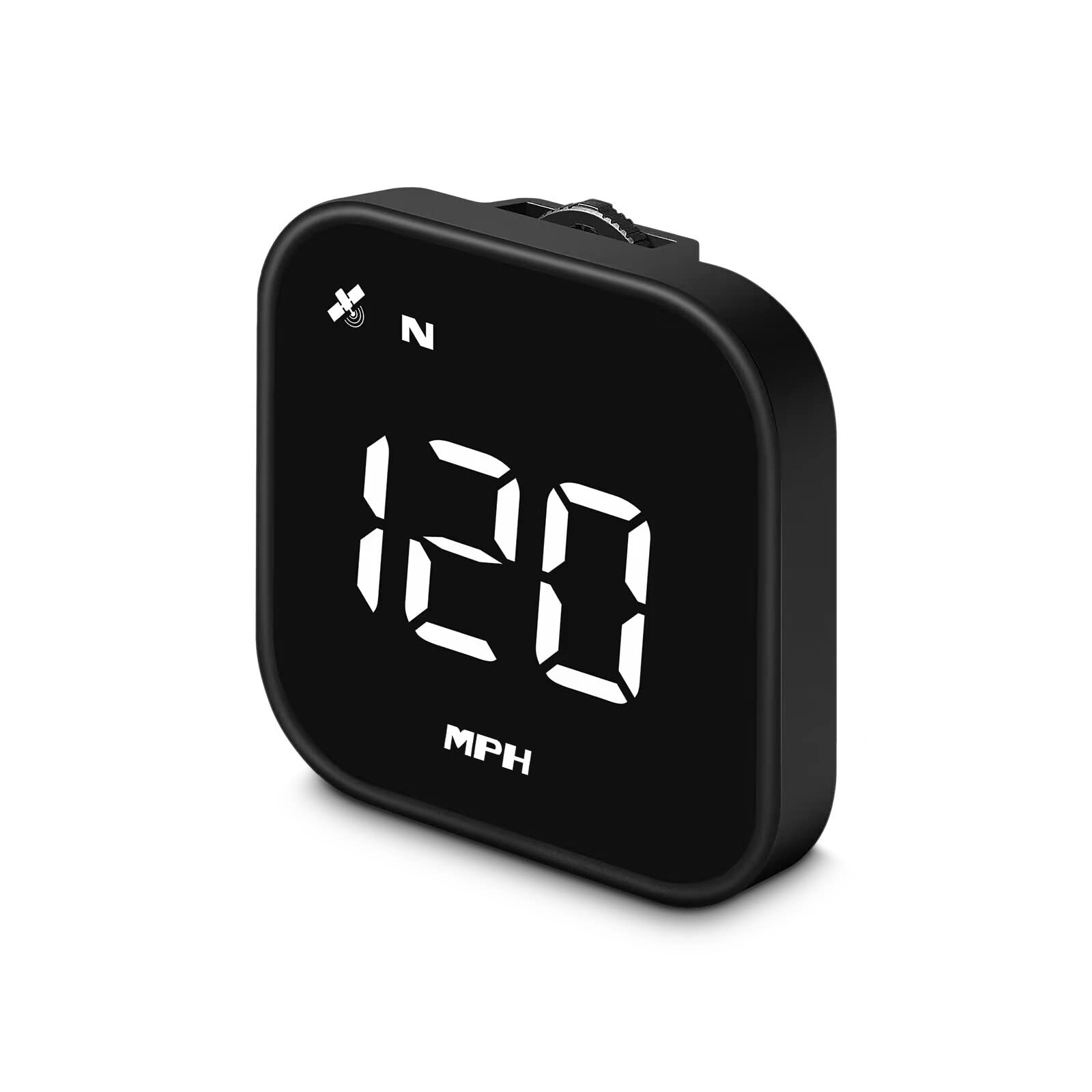 wiiyii G4S 數位 GPS 速度表，全新 HUD 車載抬頭顯示器，以 MPH KPH 為單位顯示數位速度，通用型，適用於轎車、卡車、電動混合動力車（G4S-白色）