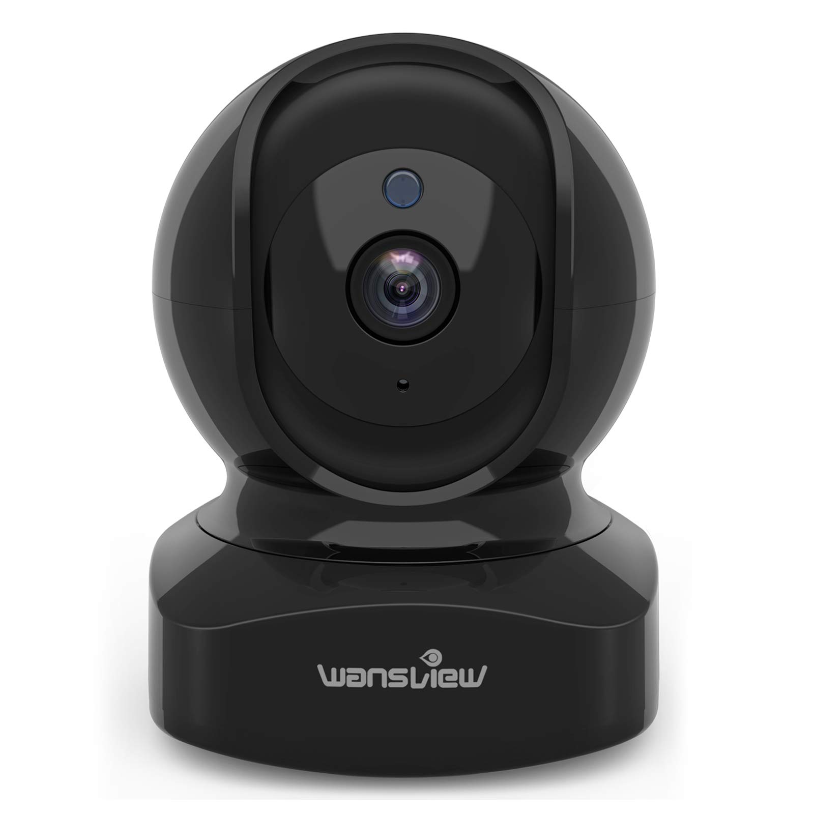 Wansview 無線安防攝像頭，1080P 高清 IP 攝像頭，WiFi 家用室內攝像頭，適用於嬰兒/寵物/保姆，支援雙向語音通話和夜視功能，兼容 Alexa，帶 TF 卡槽和雲端儲存。