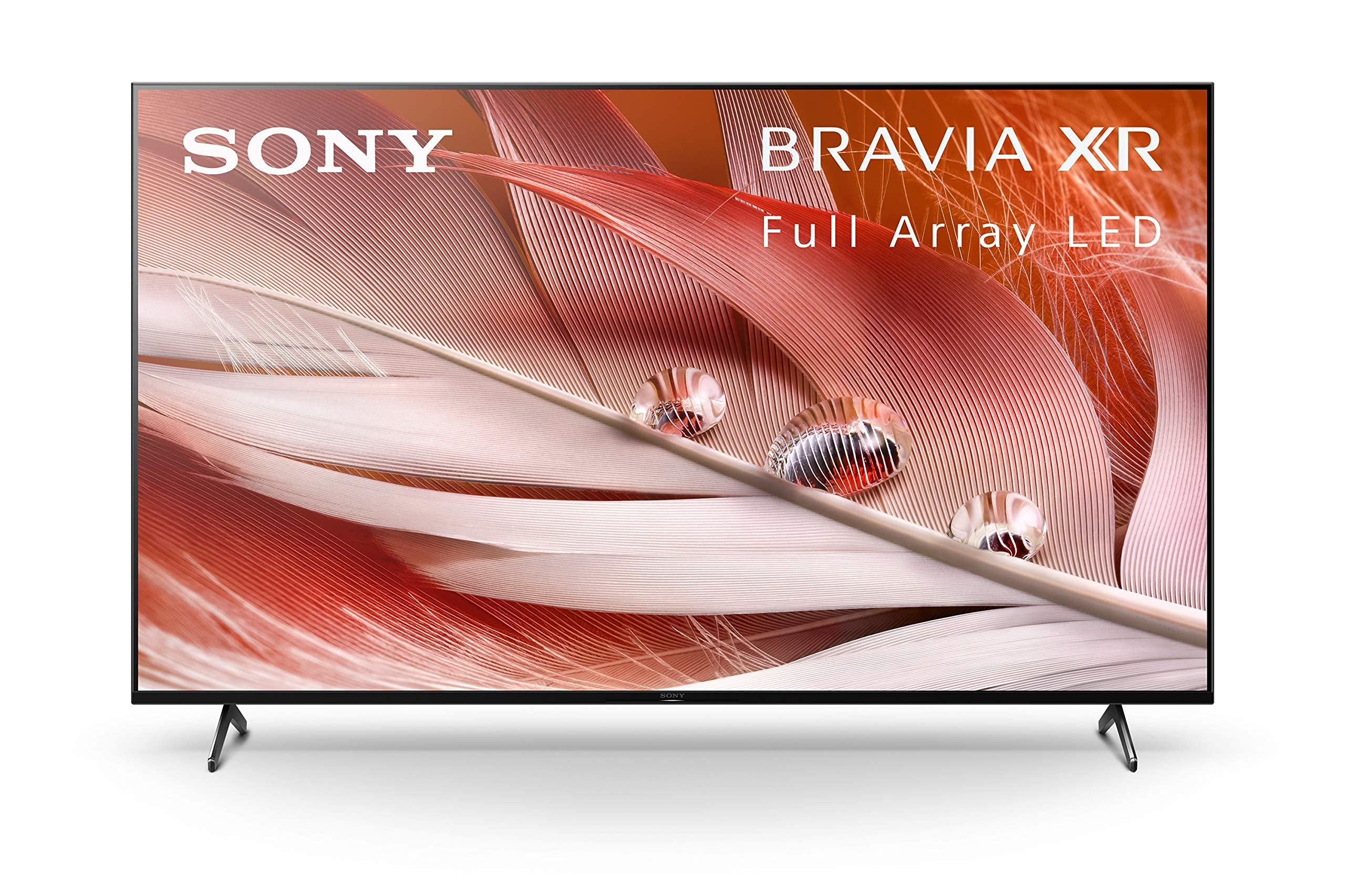 Sony X90J 55 吋電視：BRAVIA XR 全陣列 LED 4K 超高清智慧 Google 電視，支援杜比視界 HDR 和 Alexa 語音助理 XR55X90J - 2021 年（翻新機）
