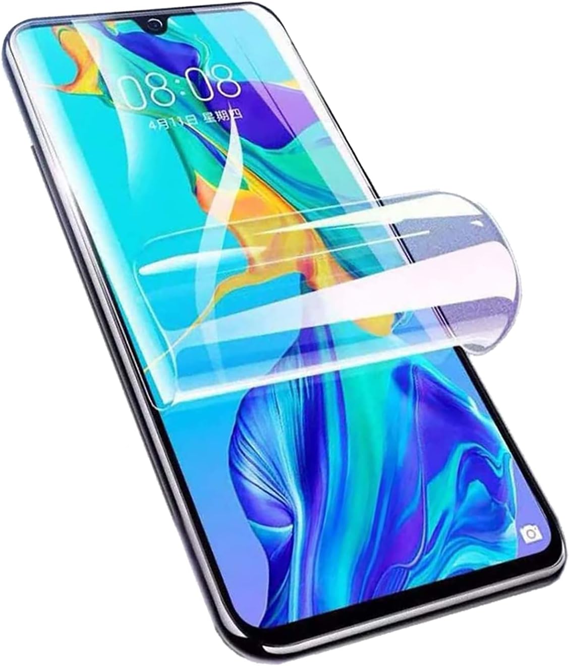 三星 Galaxy Note 20 Ultra 專用透明軟 TPU 水凝膠螢幕保護貼（3 片裝），相容於三星 Galaxy Note 20 Ultra，高靈敏度保護膜（非強化膜）