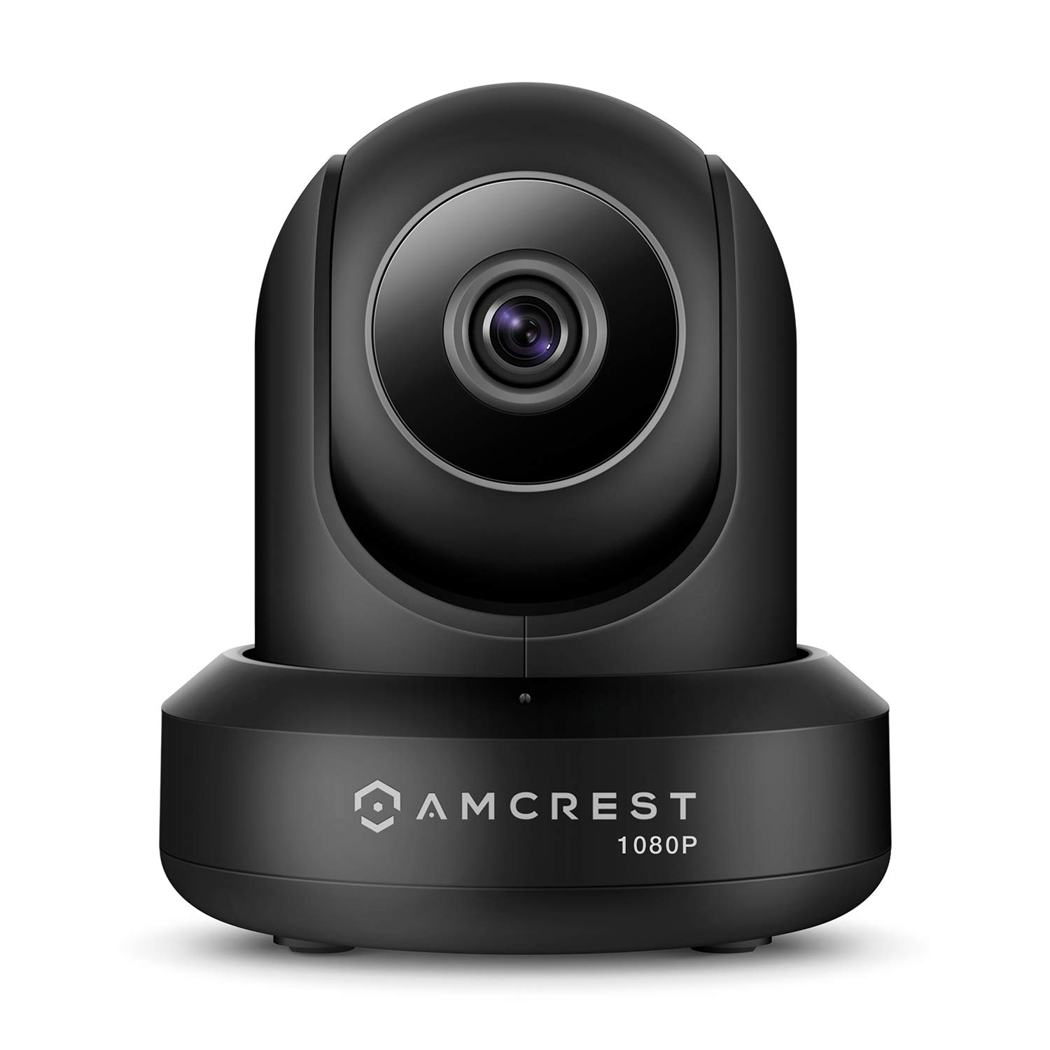 Amcrest ProHD 1080P WiFi 2MP (1920TVL) 室內雲台安防無線IP相機 IP2M-841B (黑色)