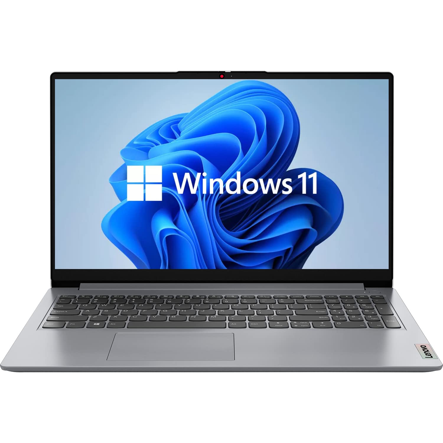 聯想 IdeaPad 1 15.6 吋筆記型電腦，AMD 雙核心處理器，15.6 吋高清防眩光顯示屏，Wi-Fi 6 和藍牙 5.0，HDMI 接口，Windows 11 家用版 S 模式（12GB 內存 | 256GB 固態硬碟）