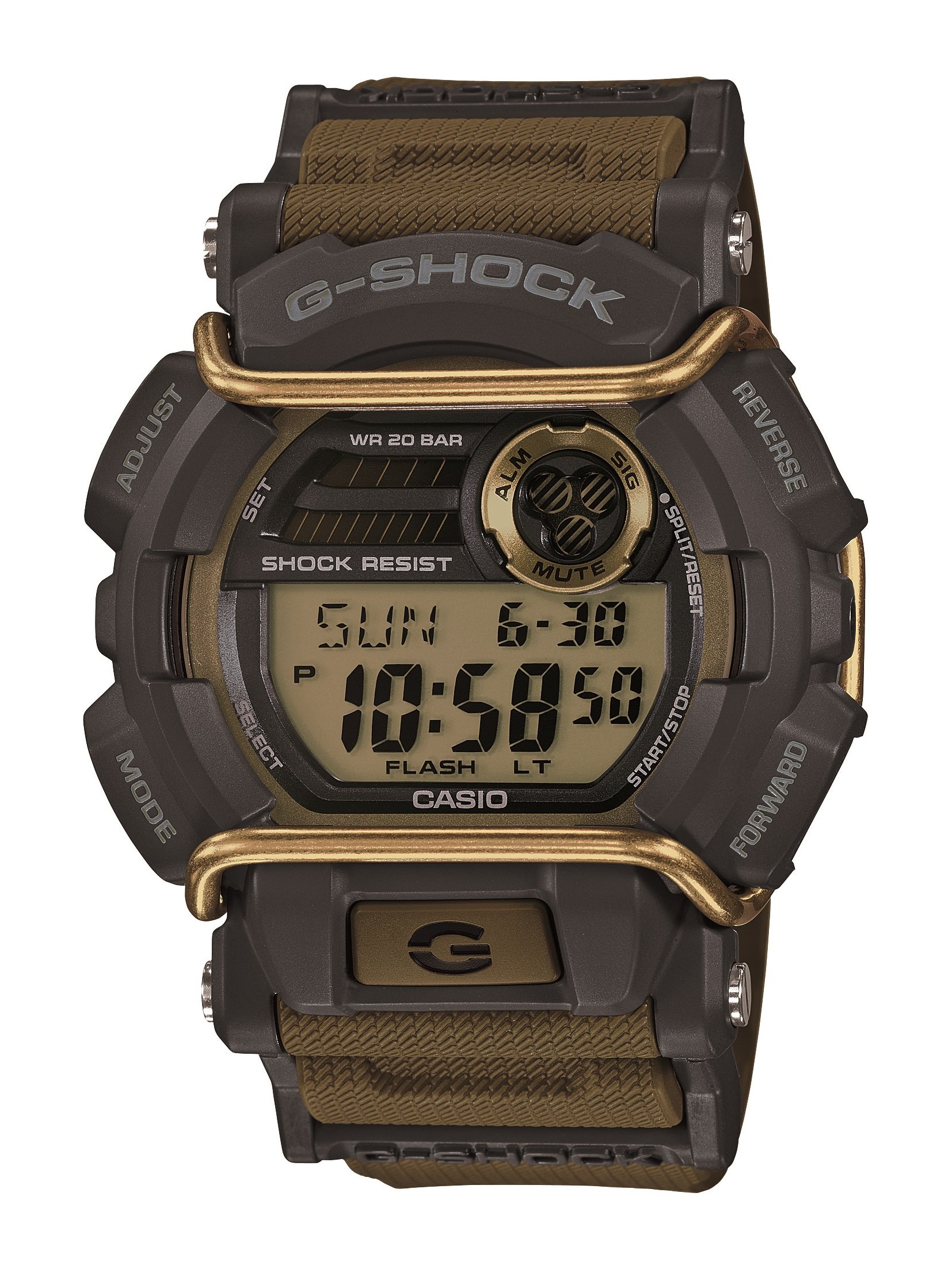 G-Shock 男士灰色運動手錶