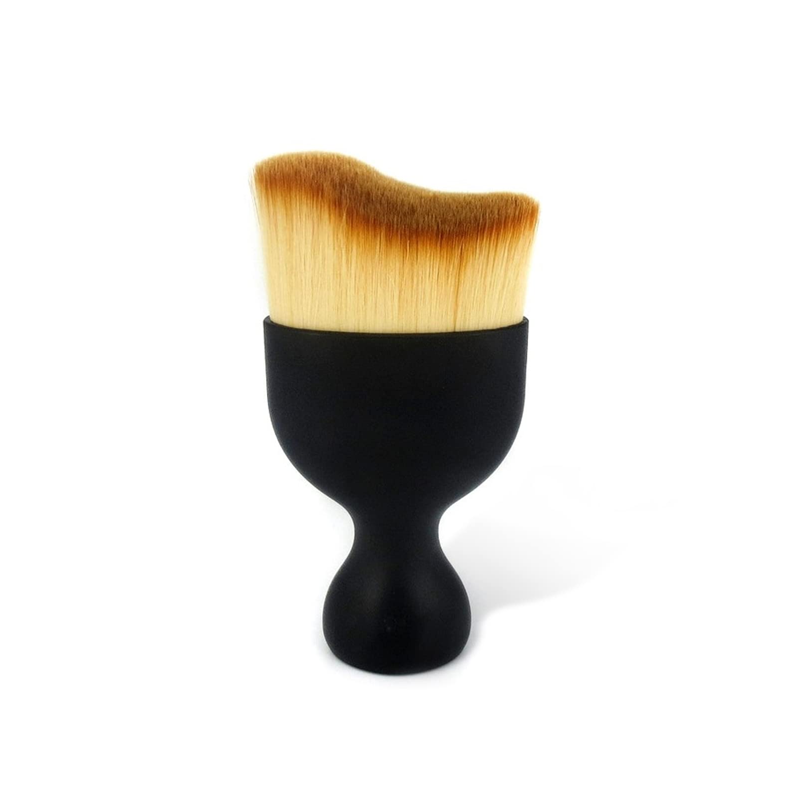 cueclue Pack-1 汽車內裝清潔軟毛刷，汽車縫隙除塵刷，汽車無刮痕細節清潔刷，通用型，適用於汽車儀錶板、空調出風口、電腦（黃色）