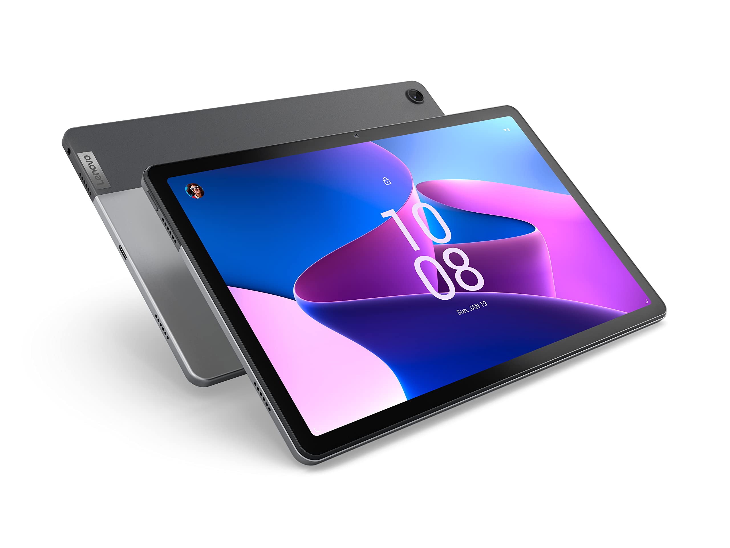 聯想 Tab M10 Plus（第三代）- 2022 年 - 超長續航 - 10 吋 FHD 顯示器 - 前後 800 萬像素相機 - 4GB 記憶體 - 最高 128GB 儲存空間 - 安卓 12 或更高版本