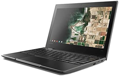 聯想 81ER0002US 100e，Chrome 英特爾 N3350 2.4 GHz 筆記型電腦，4 GB 記憶體 16GB 固態硬碟（翻新機）