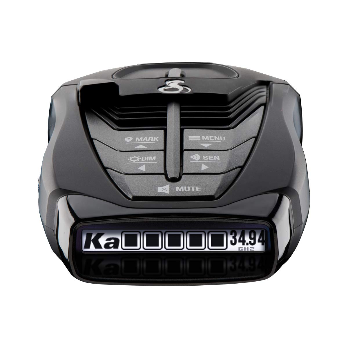 Cobra RAD 480i 雷射雷達偵測器 – 遠距離偵測、藍牙連接、iRadar App、前後雷射雷達偵測、新一代 IVT 濾波、黑色