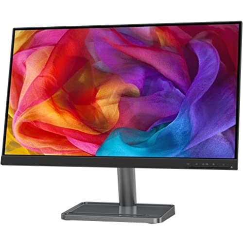 聯想 L24i-30-2022 - 日常顯示器 - 23.8 吋 FHD - 75 Hz - 支援 AMD FreeSync - 低藍光認證 - 可調節傾斜角度 - HDMI 和 VGA 接口
