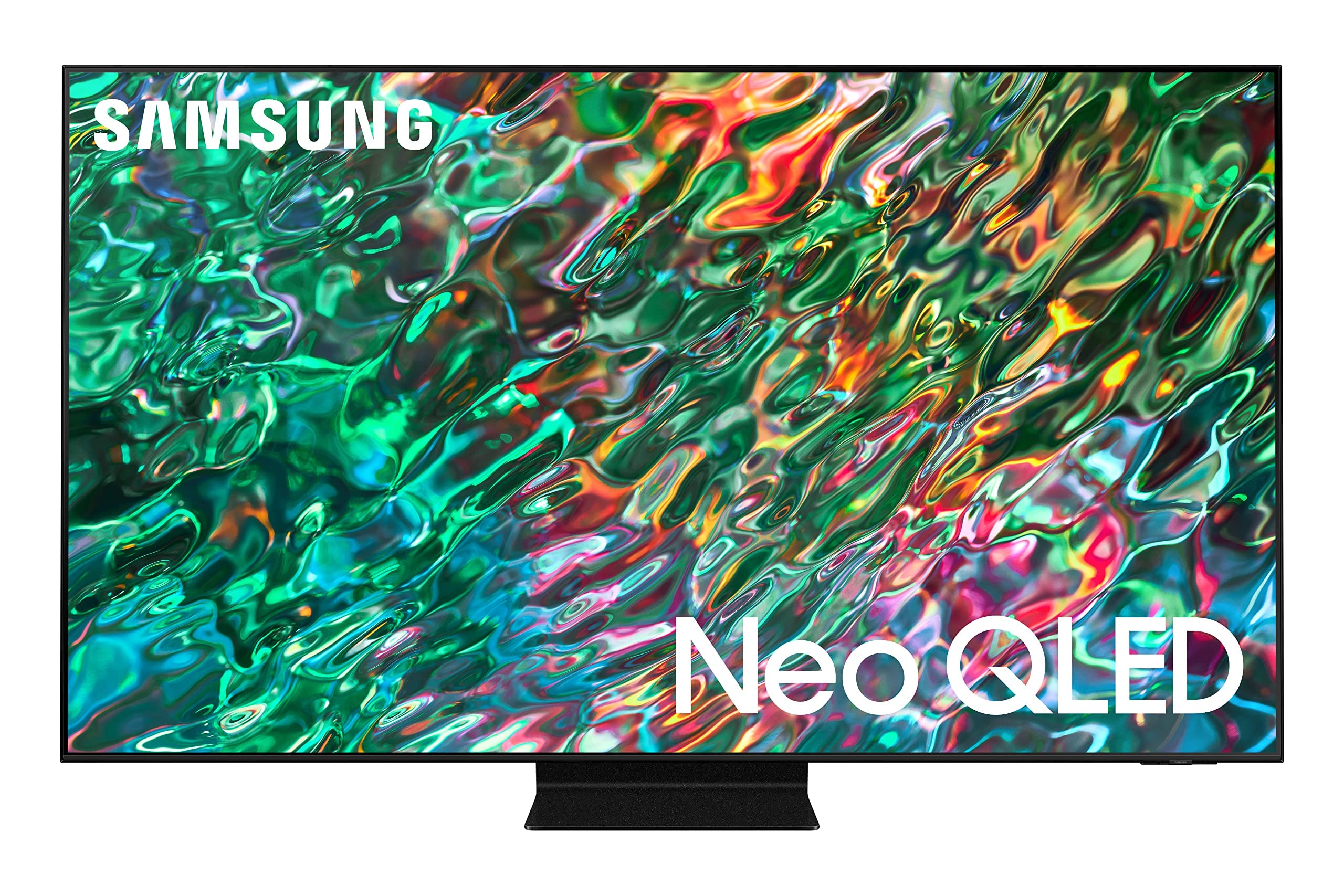 三星 65 吋 Neo QLED 4K QN90B 系列 Mini LED 量子 HDR 32x、杜比全景聲、物件追蹤音效+、防眩光、超廣視角、內建 Alexa 的智慧電視 (QN65QN90BAFXZA，2022 年)