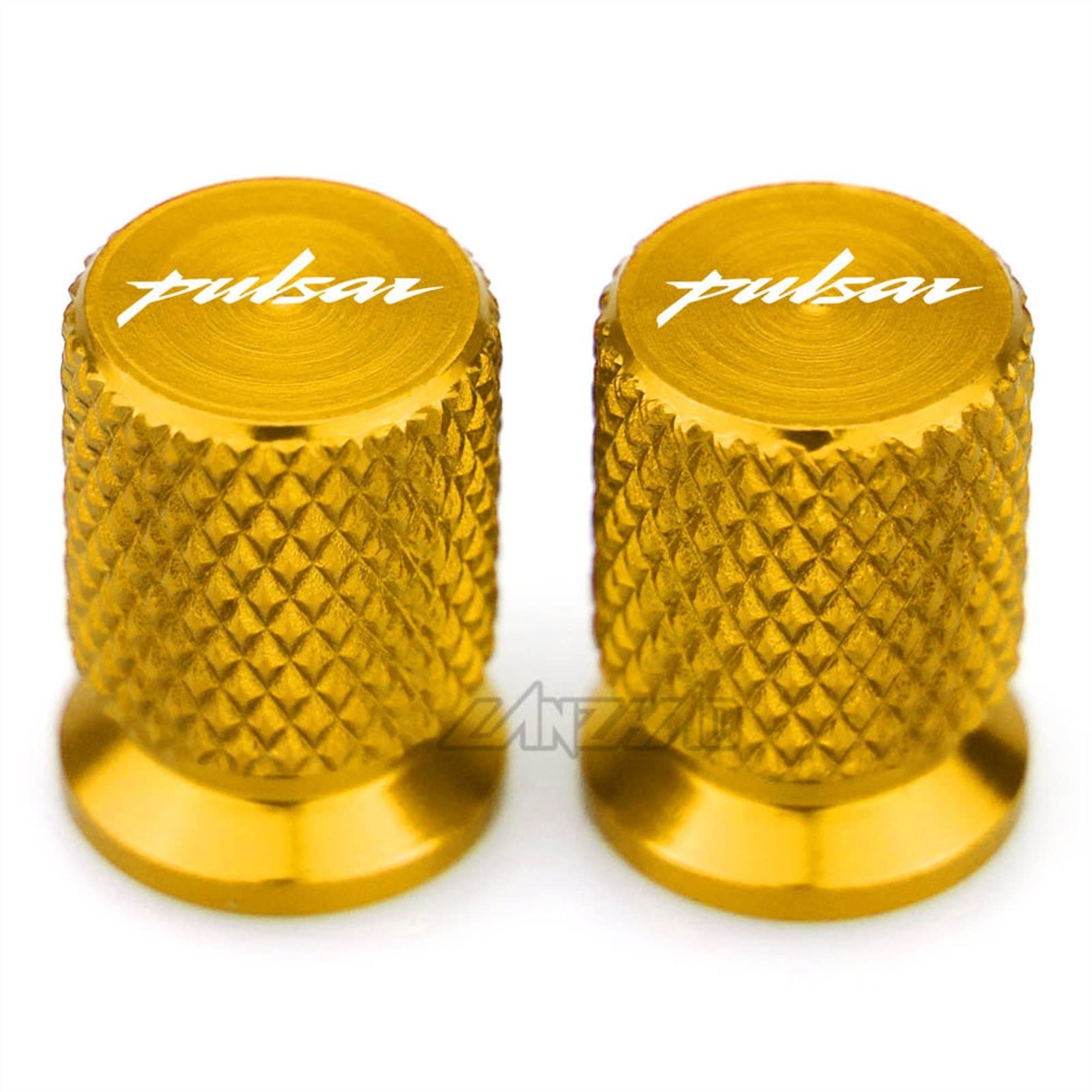 適用於 Bajaj Pulsar 125 150 180 RS200 NS200 NS160 摩托車輪胎氣門嘴蓋 CNC 鋁合金摩托車零件（顏色：金色）