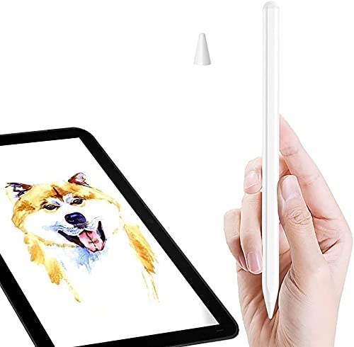全新適用於蘋果iPad的觸控筆，可充電，具備防誤觸功能和磁吸式設計，相容於蘋果iPad Pro 11吋和12.9吋（2018-2021款）、iPad第八代/第七代/第六代/iPad mini第五代/iPad Air第三代