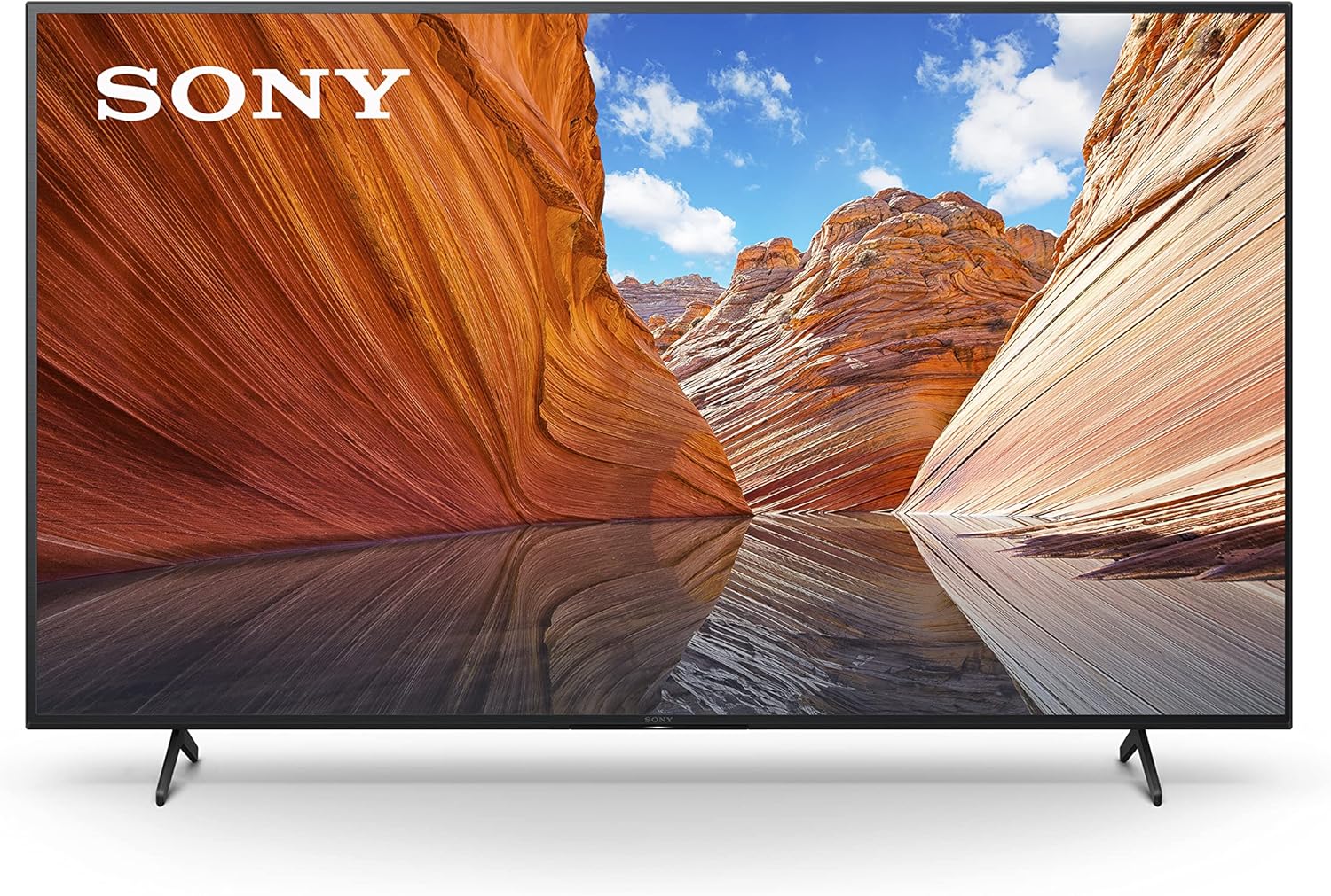 Sony X80J 55 吋電視：4K 超高清 LED 智慧電視，支援杜比視界 HDR 和 Alexa 語音助手，型號 KD55X80J - 2021 年款