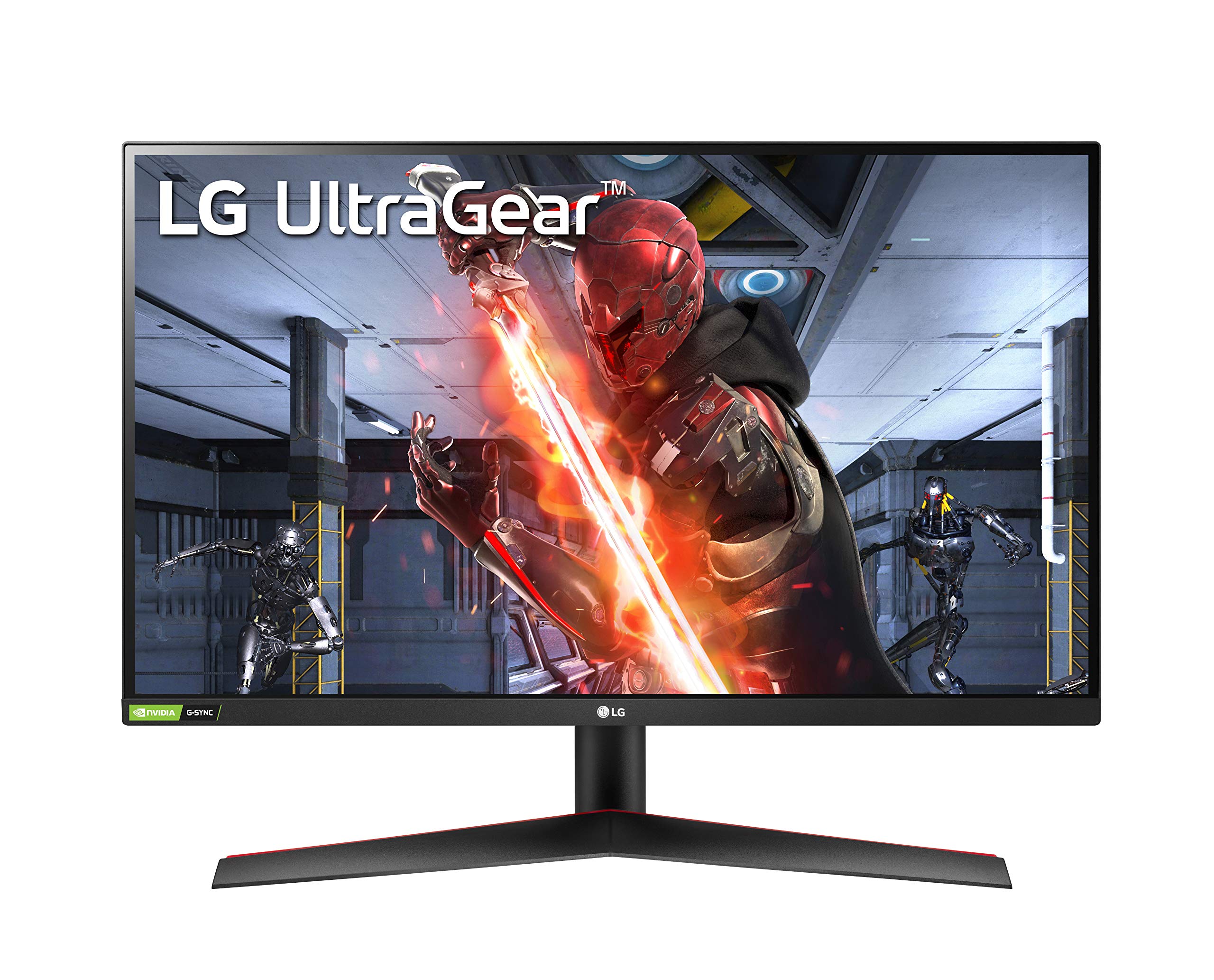 LG 27GN600-B Ultragear 27吋 IPS LED 全高清顯示器，支援 G-Sync 和 HDR（DisplayPort、HDMI） - 黑色