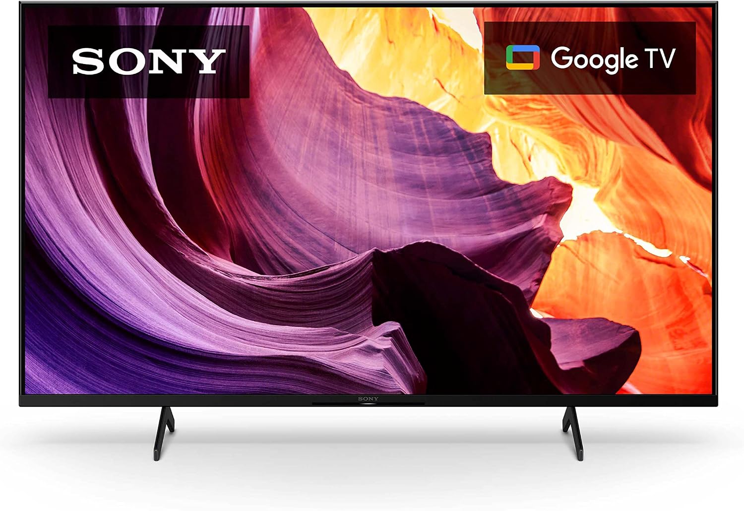 Sony 43 吋 4K 超高清電視 X80K 系列：LED 智慧 Google 電視，支援杜比視界 HDR KD43X80K - 2022 款