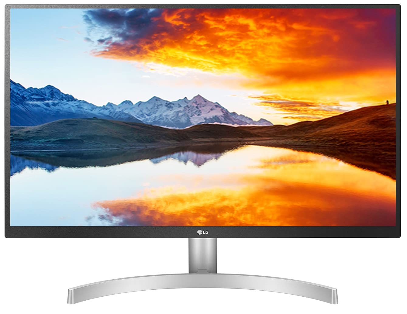 LG 27吋超高清電腦顯示器 27UL500-W，IPS顯示屏，支援AMD FreeSync和HDR10，白色