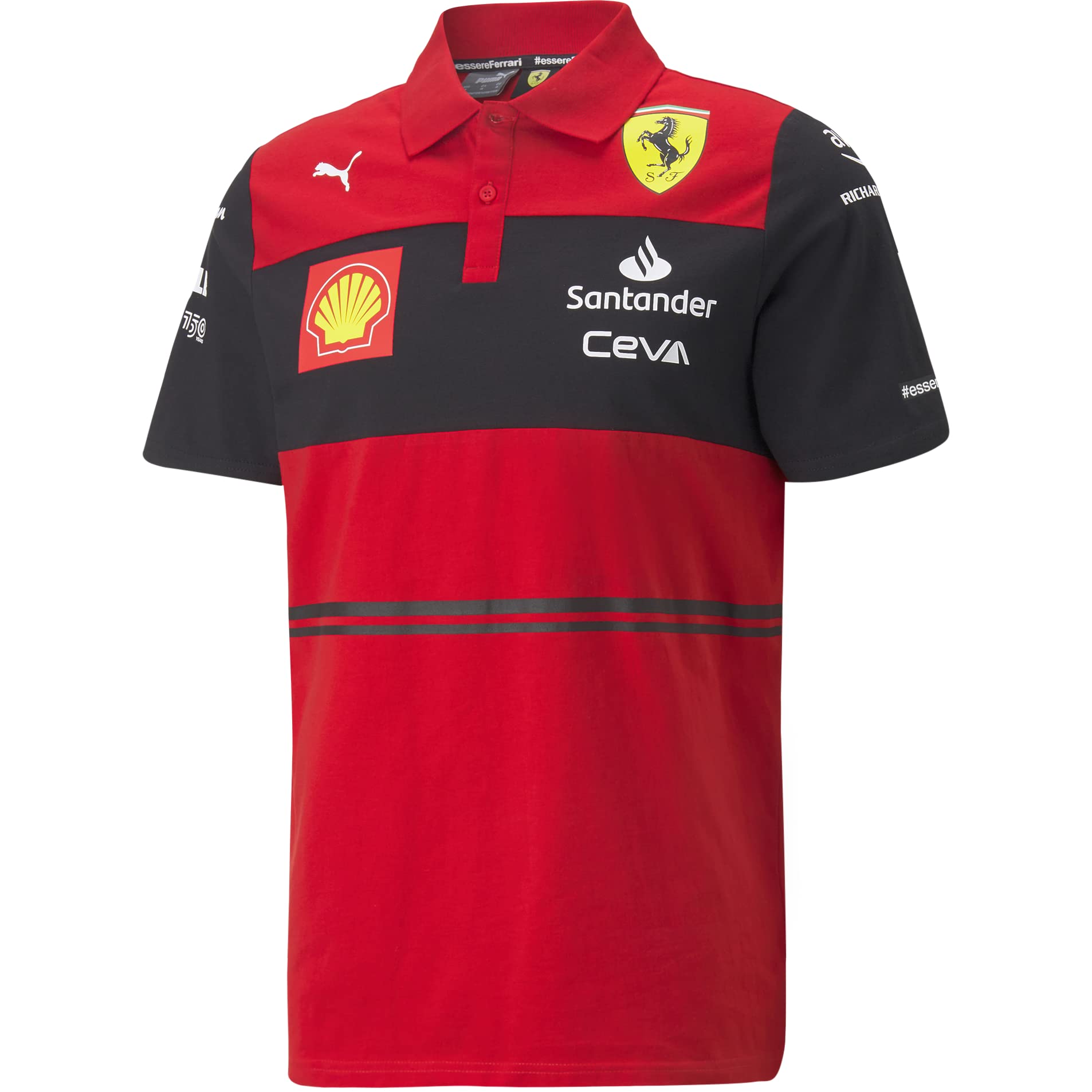 法拉利F1車隊2022賽季男士Polo衫