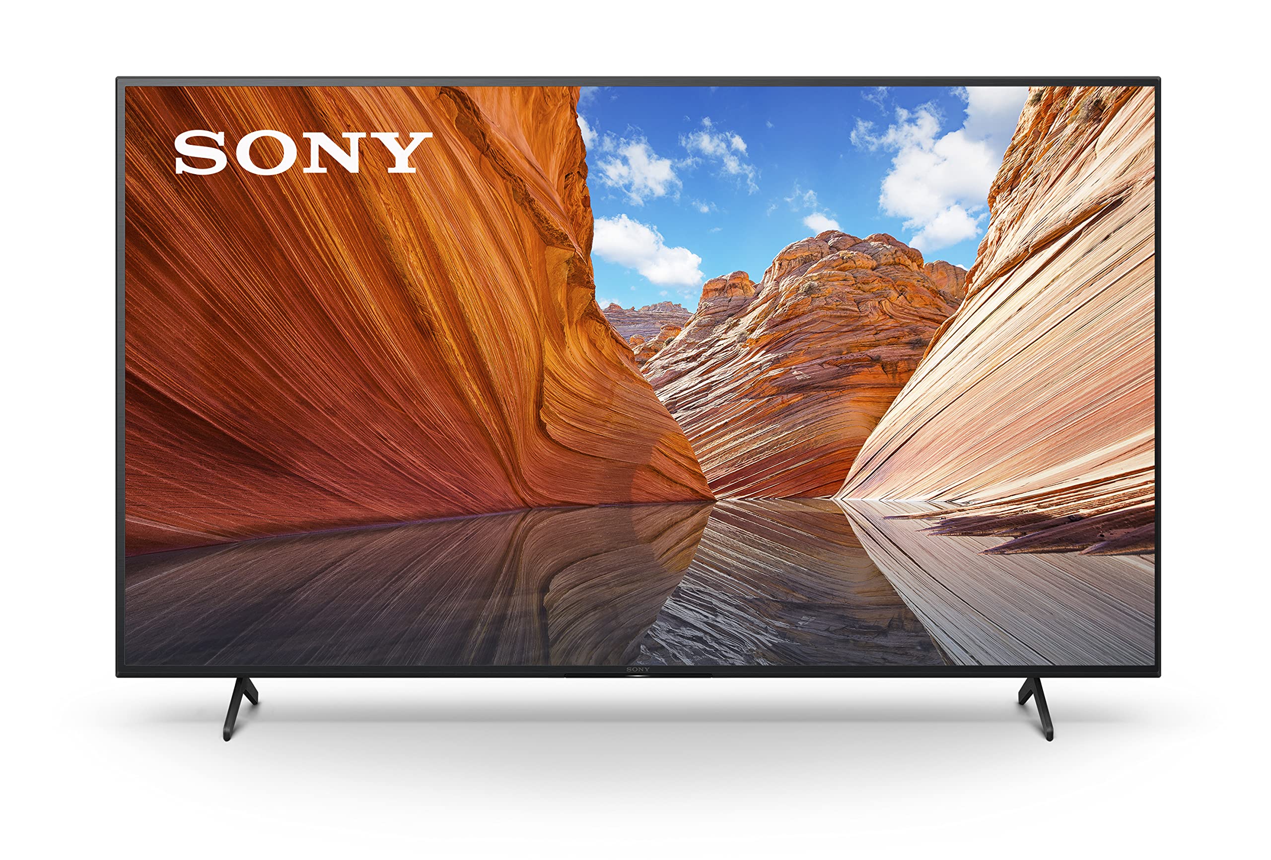 Sony X80J 55 吋電視：4K 超高清 LED 智慧電視，支援杜比視界 HDR 和 Alexa 語音助手，型號 KD55X80J - 2021 年款