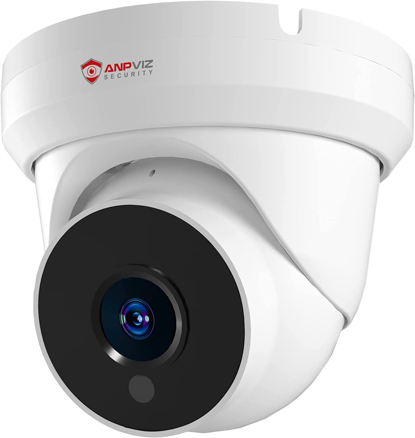 Anpviz 4MP PoE IP半球攝影機，附麥克風/音頻，室內外通用，夜視距離50英尺，IP66防水，108°廣角2.8mm鏡頭，24/7全天候錄影 #IPC-D340W