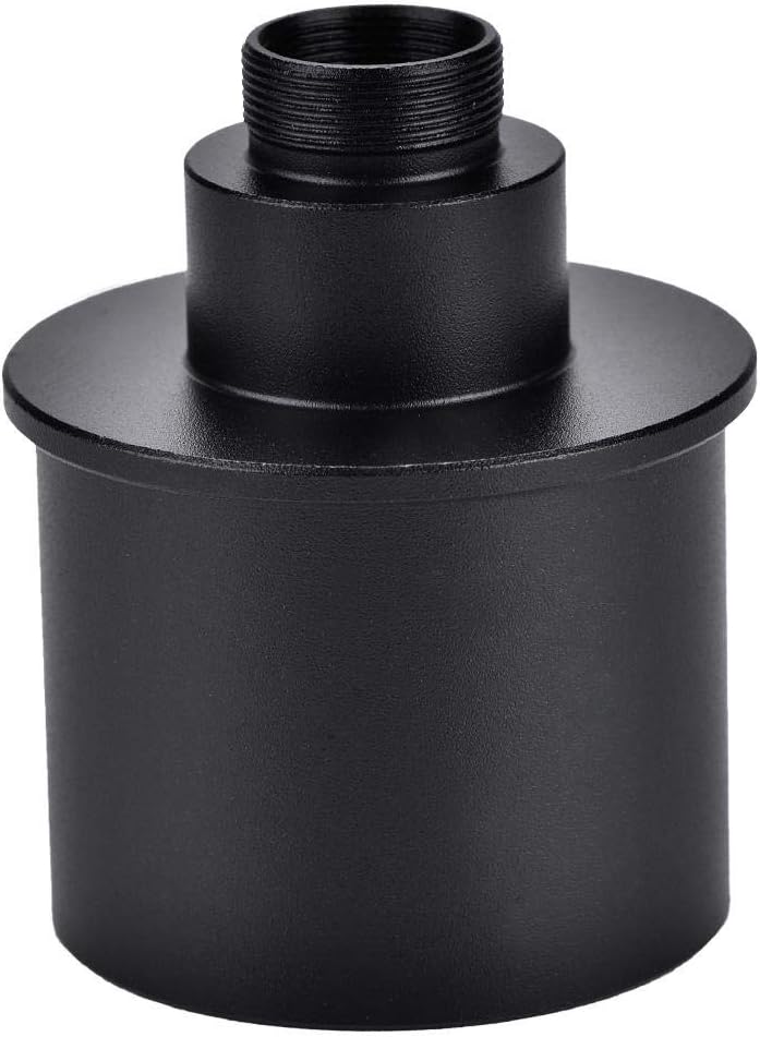 Bindpo 網路攝影機轉接器，鋁合金望遠鏡目鏡介面轉換器，M12*0.5 螺紋，適用於 1.25 吋望遠鏡