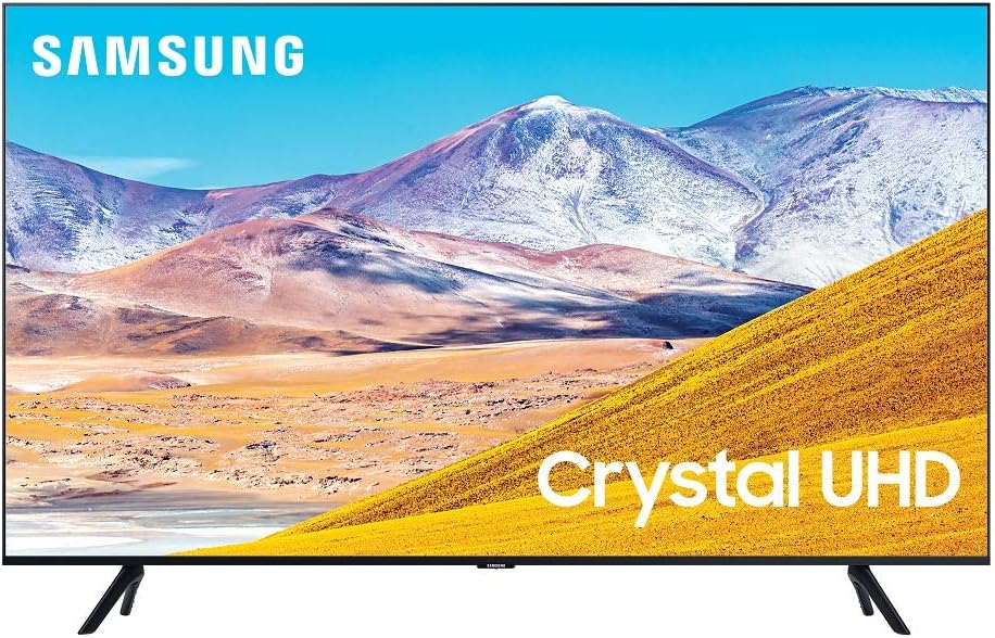 三星 50 吋晶彩 UHD TU-8000 系列 - 4K HDR 智慧電視，內建 Alexa（UN50TU8000FXZA，2020 年）